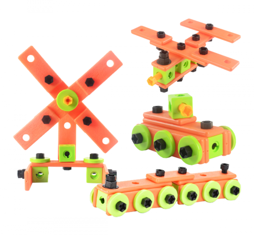 DIY拆裝螺母組合玩具 ML887