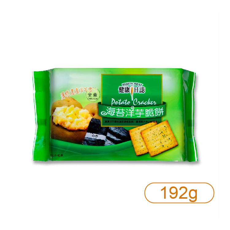 【健康日誌】海苔洋芋脆餅192g