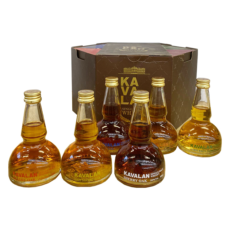 Kavalan Whiskey Discovery Box 6 Alambics Box 6x5cl