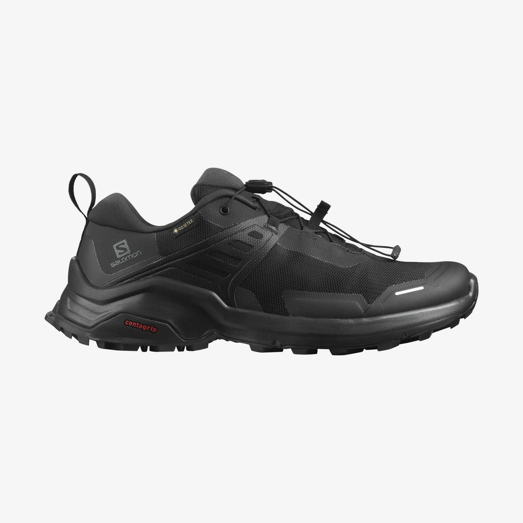 Salomon 所羅門X RAISE GORE-TEX 黑 男鞋 登山鞋