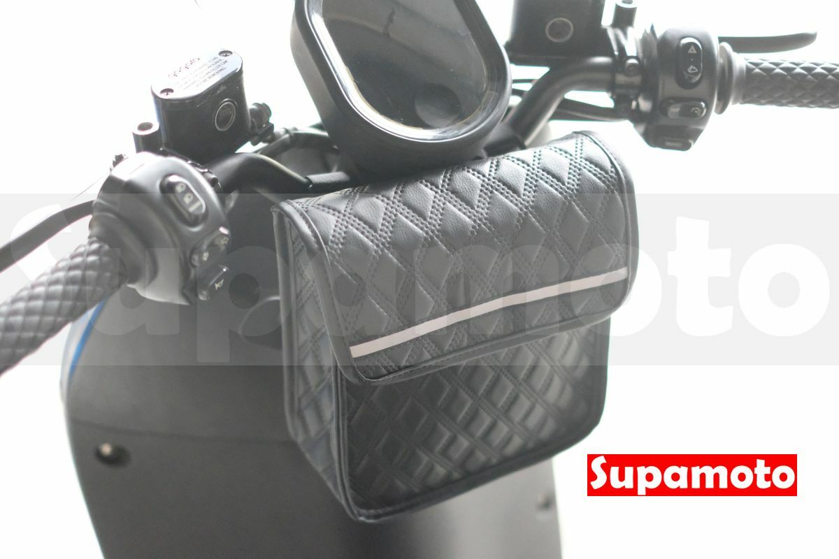 -Supamoto- 菱格 車頭包 MG61 圓筒包 檔車 裸把 通用 改裝 龍頭 側包 側袋 馬鞍包 防水