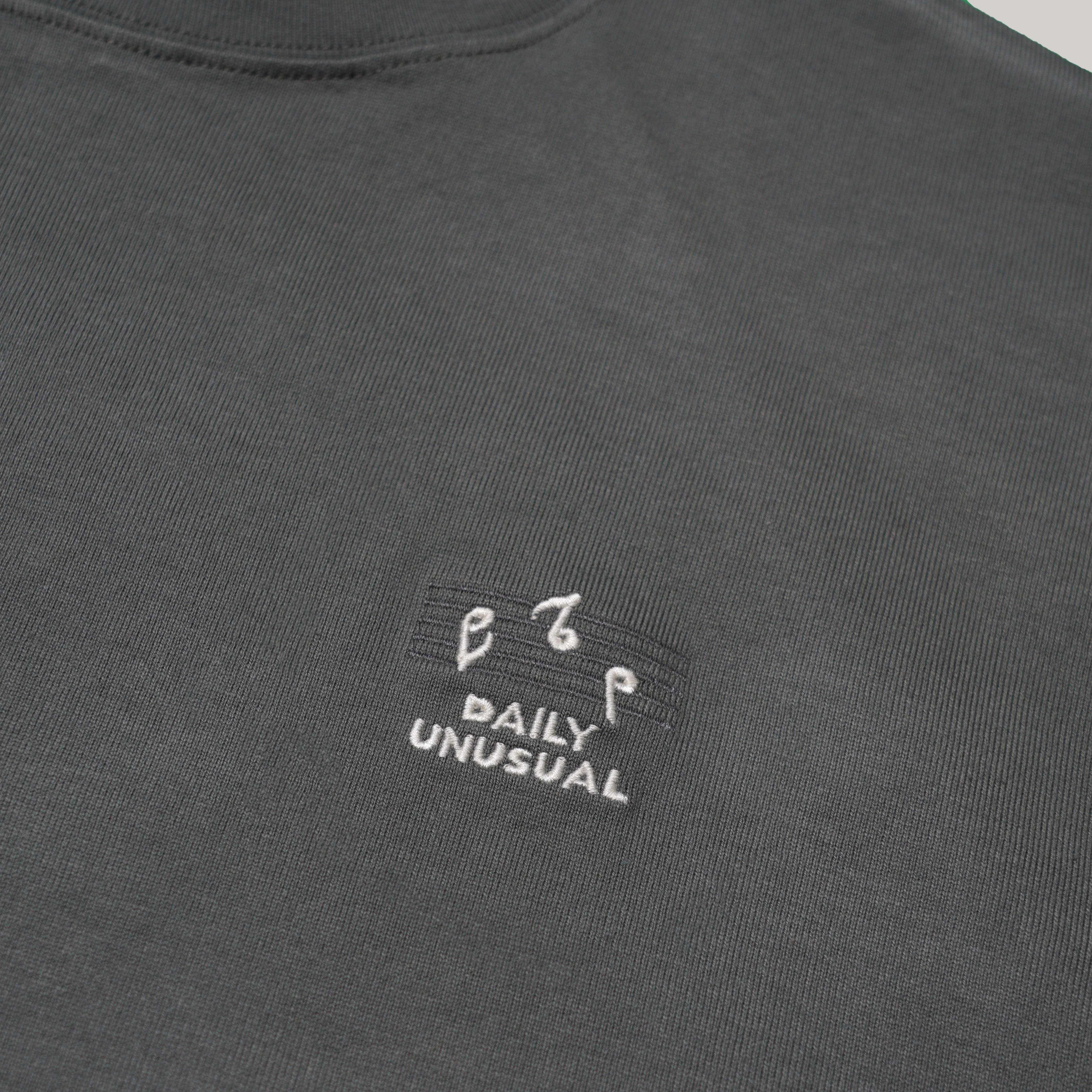 P.B.P - Daily Logo Tee - Grey Green