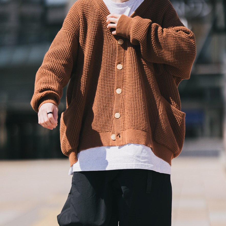 日本未発売】 NAVIETOKYO LOOSE GAUGE CARDIGAN asakusa.sub.jp