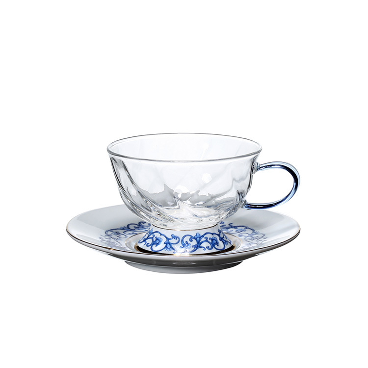 晶豔-亞洲花茶杯碟(160ml)