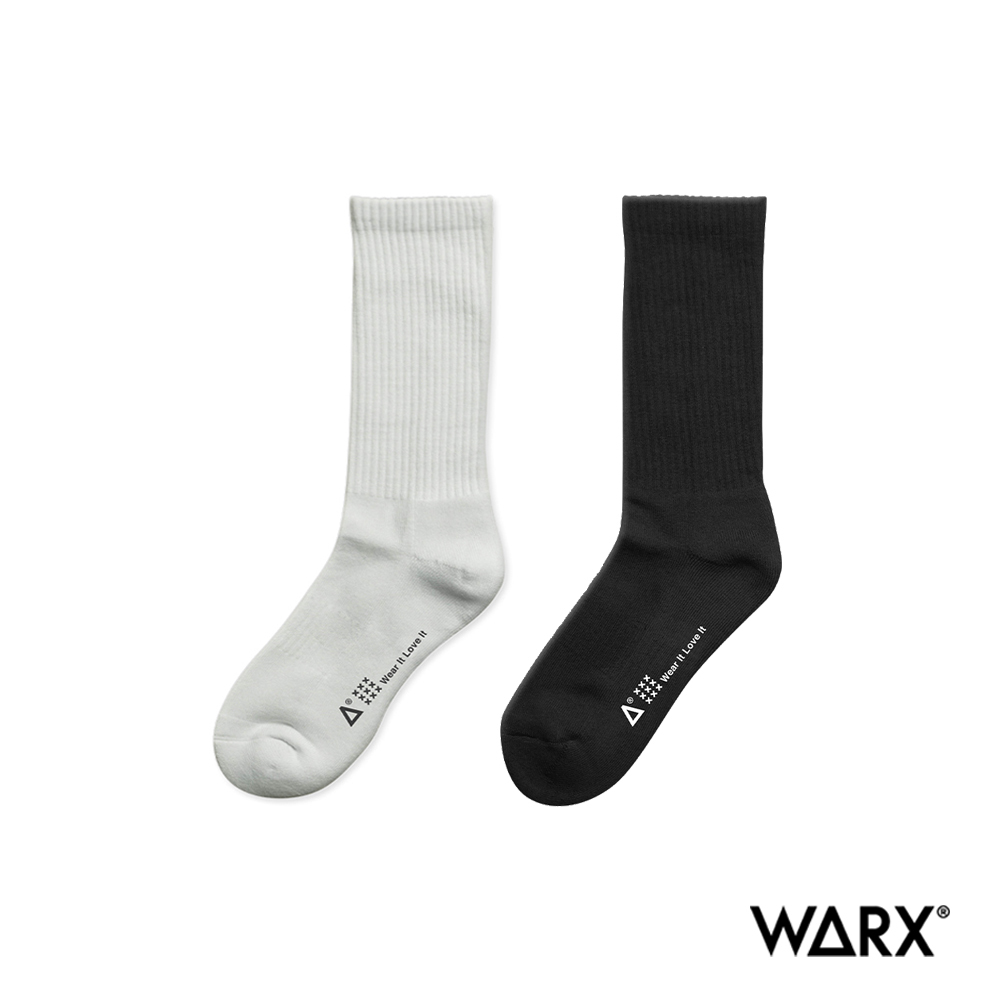 WARX - 經典素色 高筒襪 (厚款)