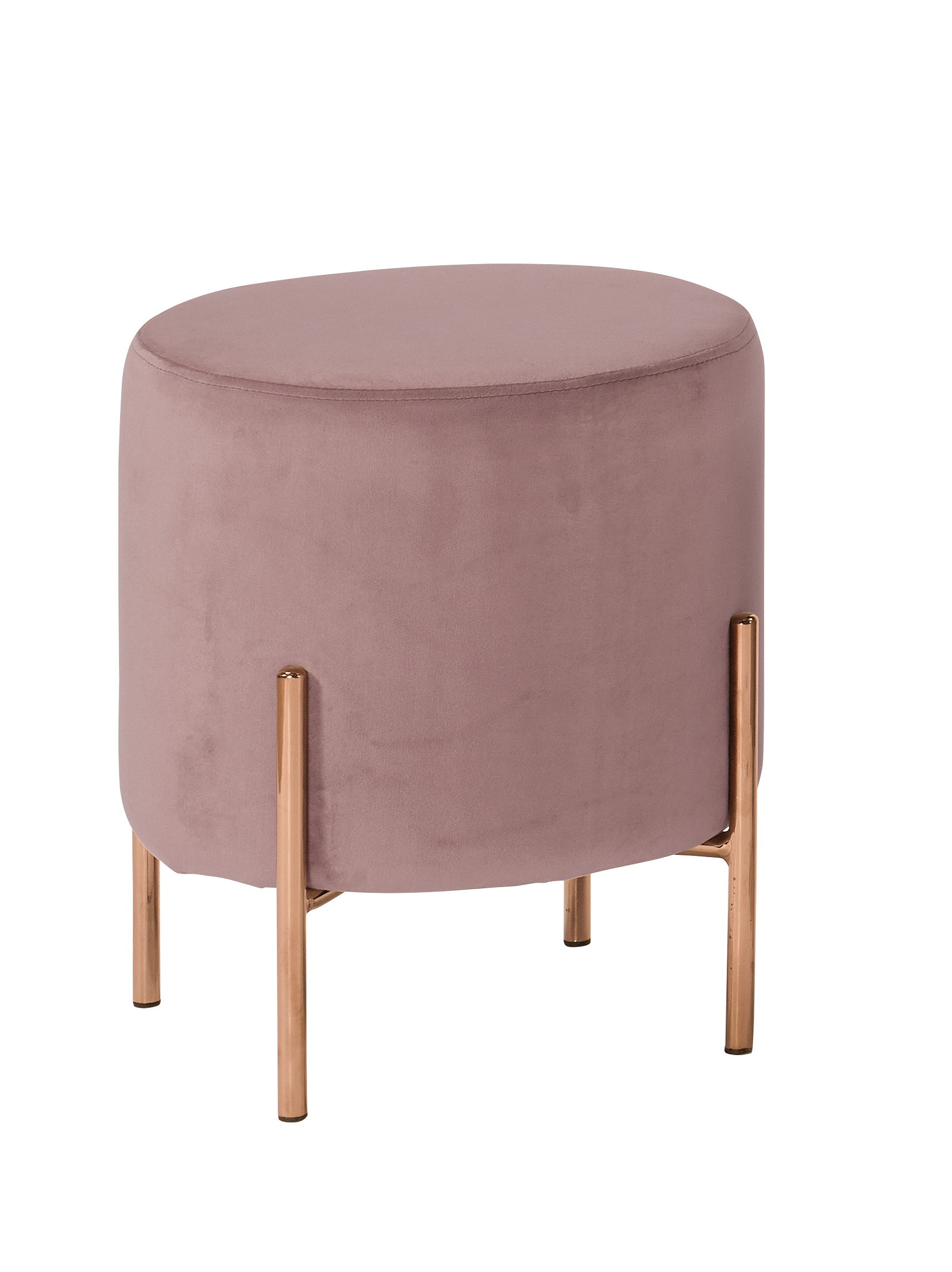 尤朵拉圓凳(粉色布)
