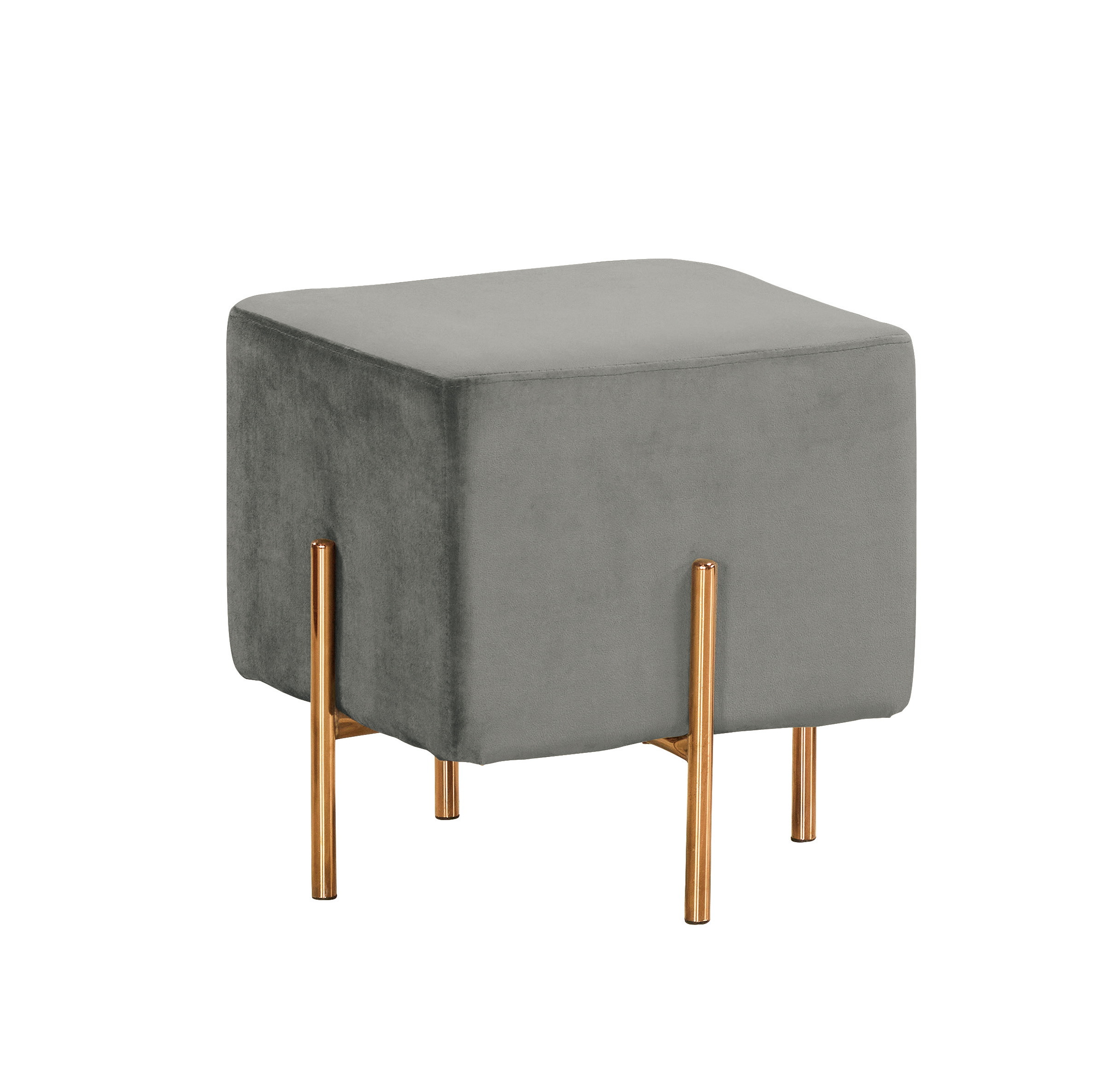 艾森特方凳(灰色布)