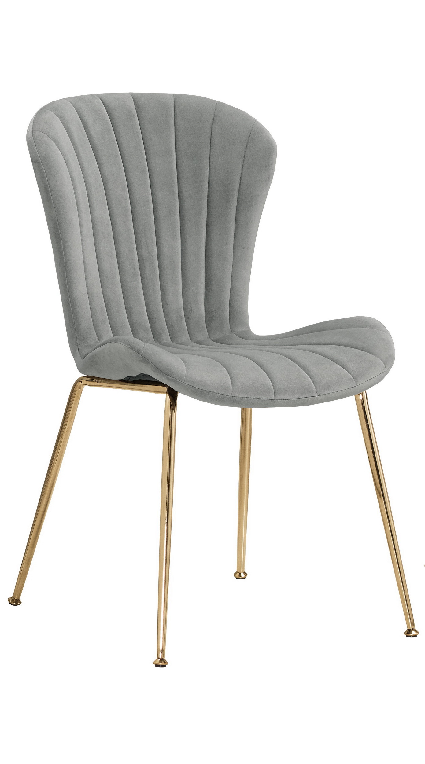 薇妮餐椅(灰布)(五金腳)