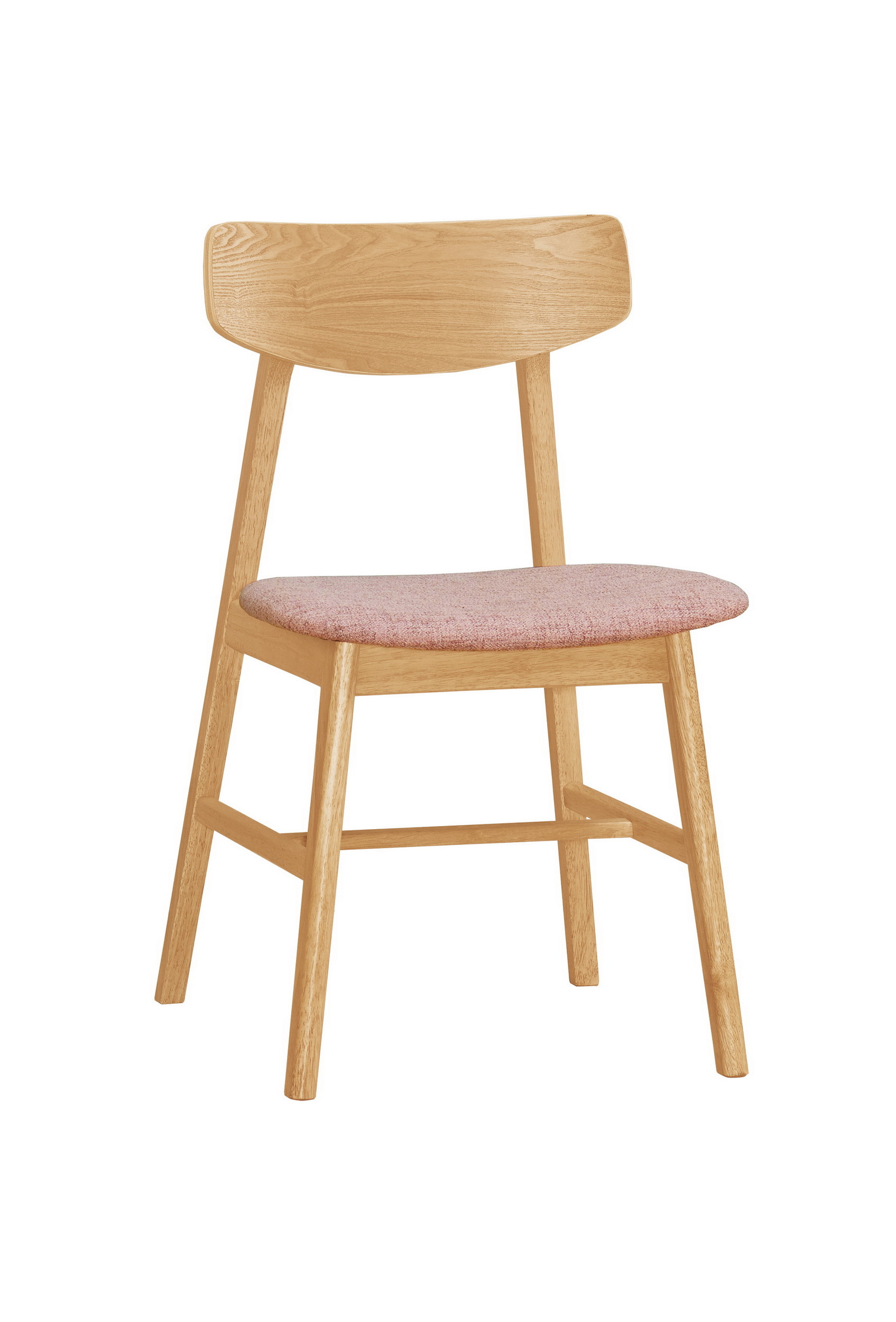 莉爾餐椅(布)(實木)