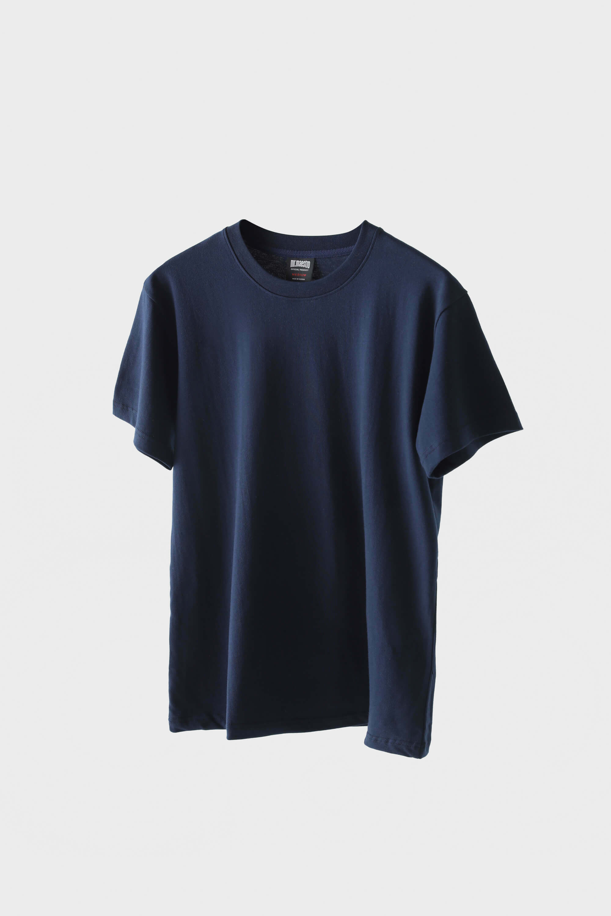 mr.maestro 高磅數- 純棉美式素Tee  ( 白、黑、藏青 、麻花灰、孔雀綠、勃艮第酒紅)