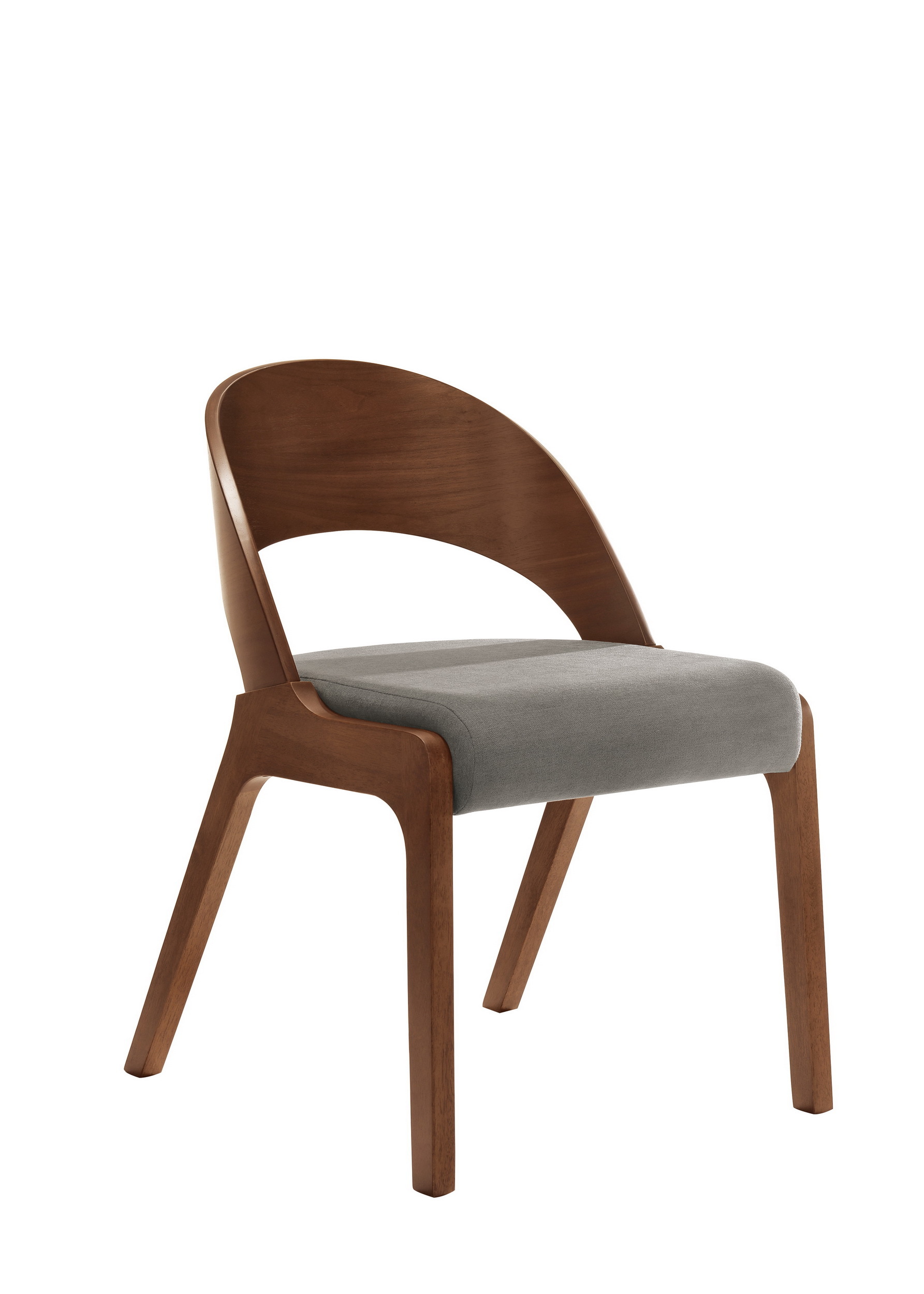 多瑪士餐椅(布)(實木)