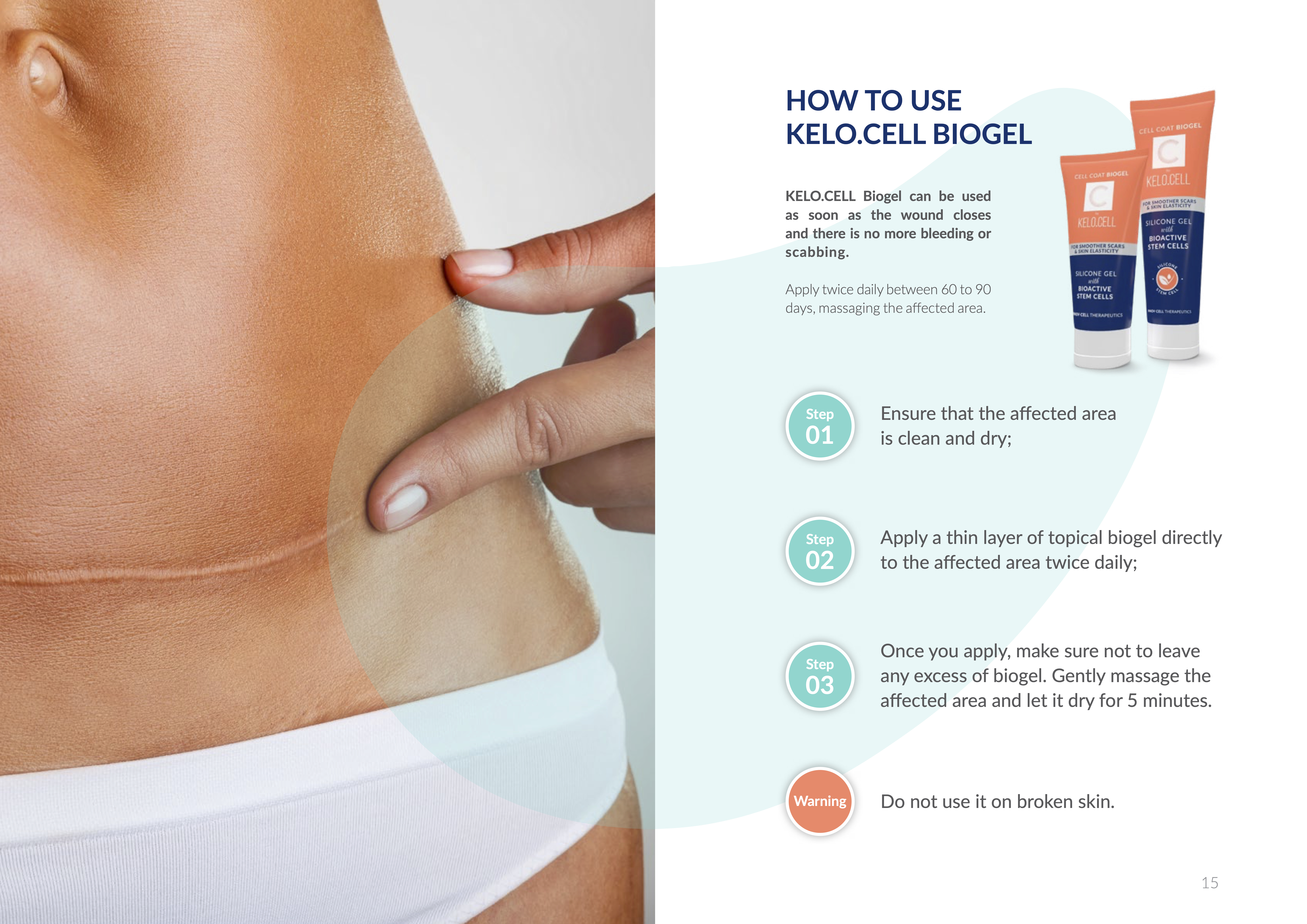 How to use Kelo Cell Biogel