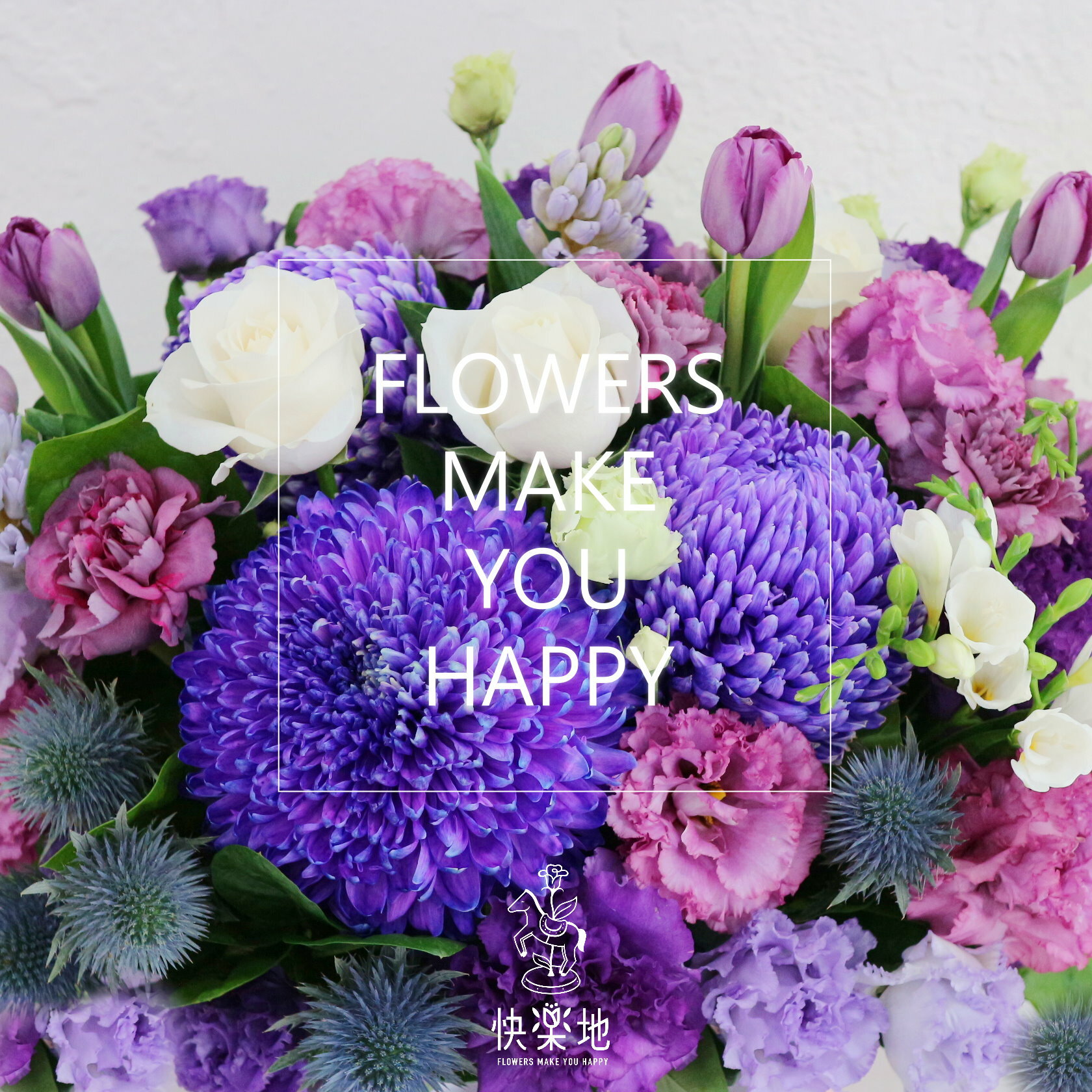 濃情獻禮 I 鮮花禮盒 flowers in box AB220351