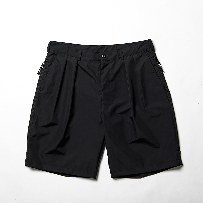 TECH EASY 2ZIP SHORTS WATERPROOF - BLACK