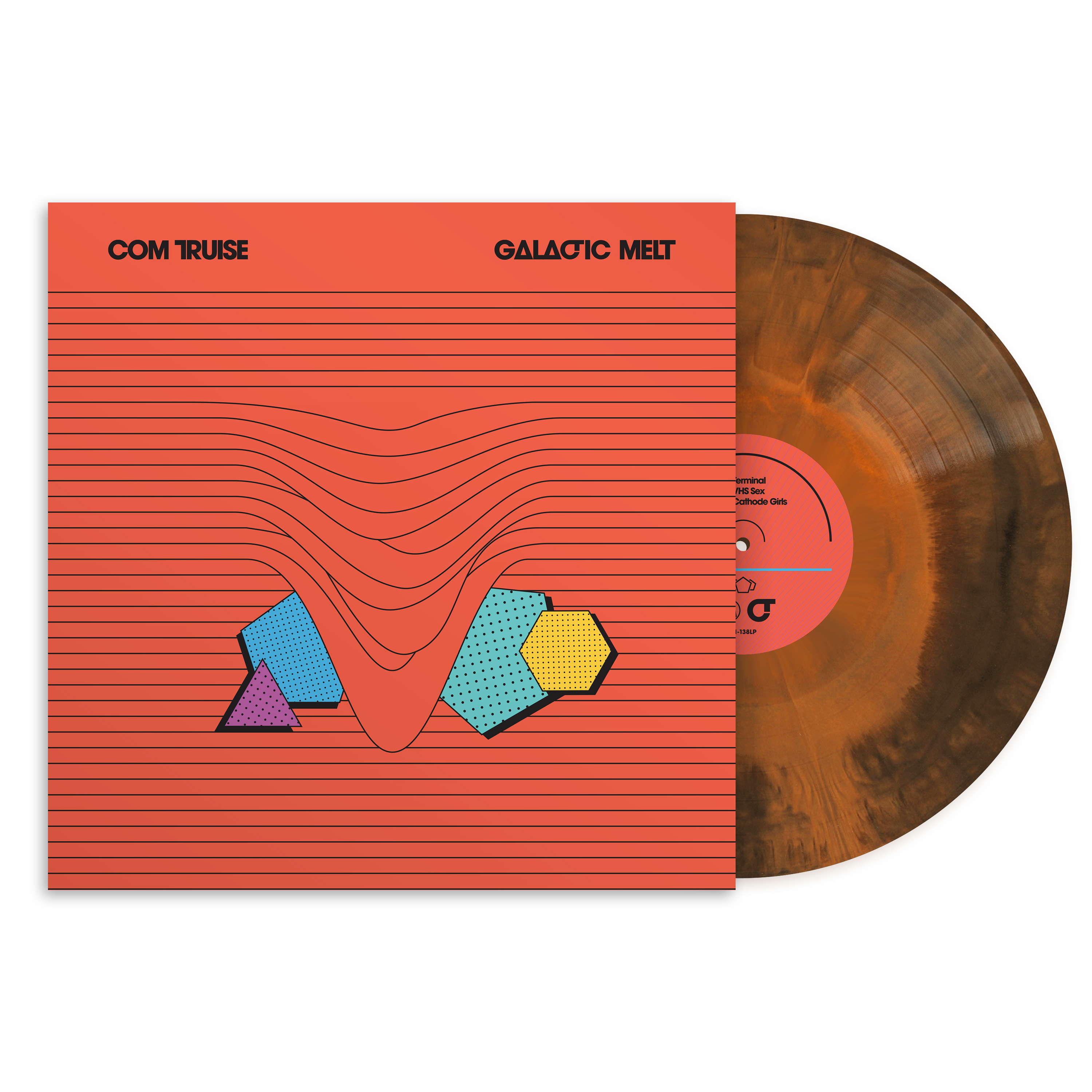 Com Truise《Galactic Melt (10th Anniversary Edition)》（限量黑橘彩膠2LP + MP3下載碼）