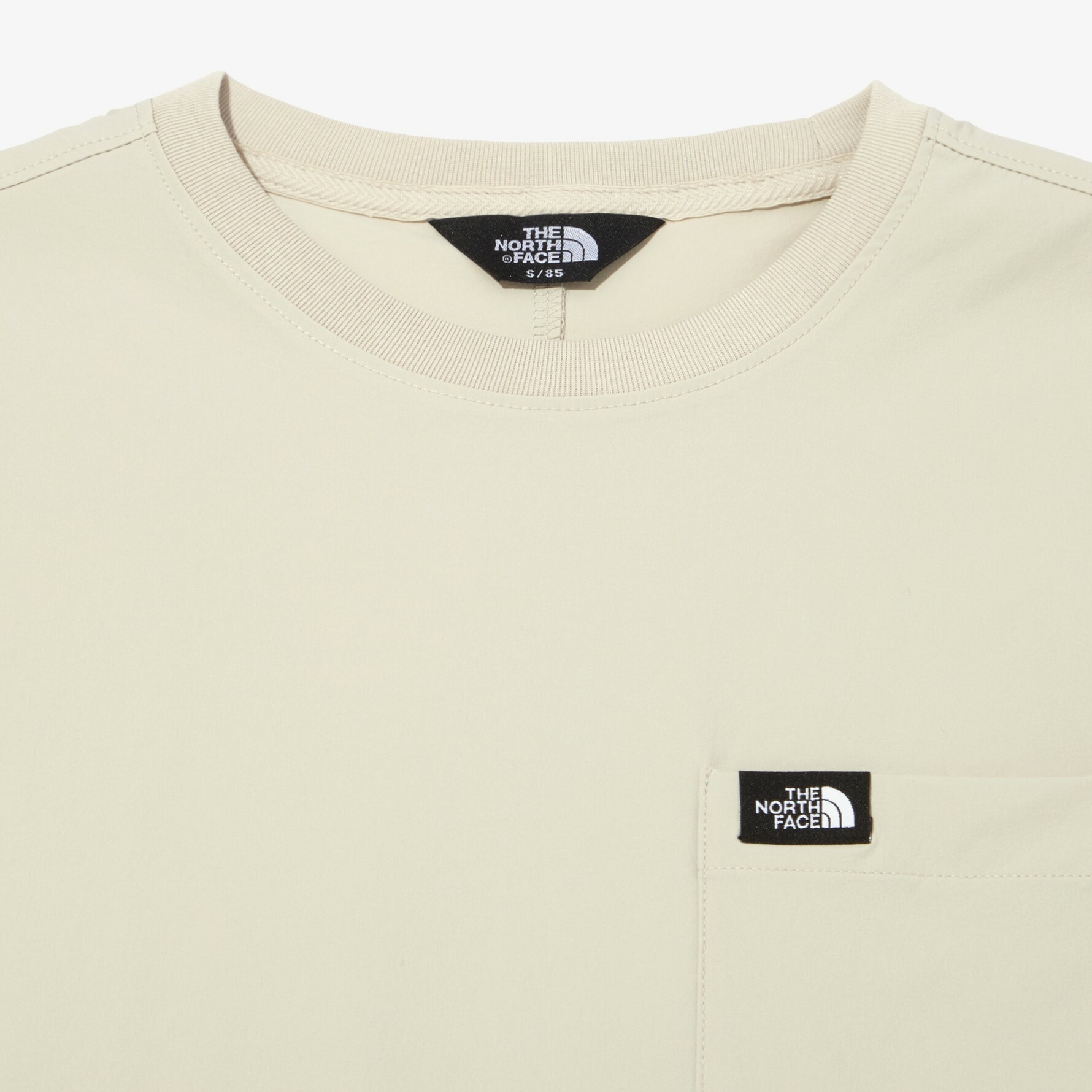 THE NORTH FACE DAY ALL-ROUND  女 尼龍 長板 短袖  米色 NT7ZN31B