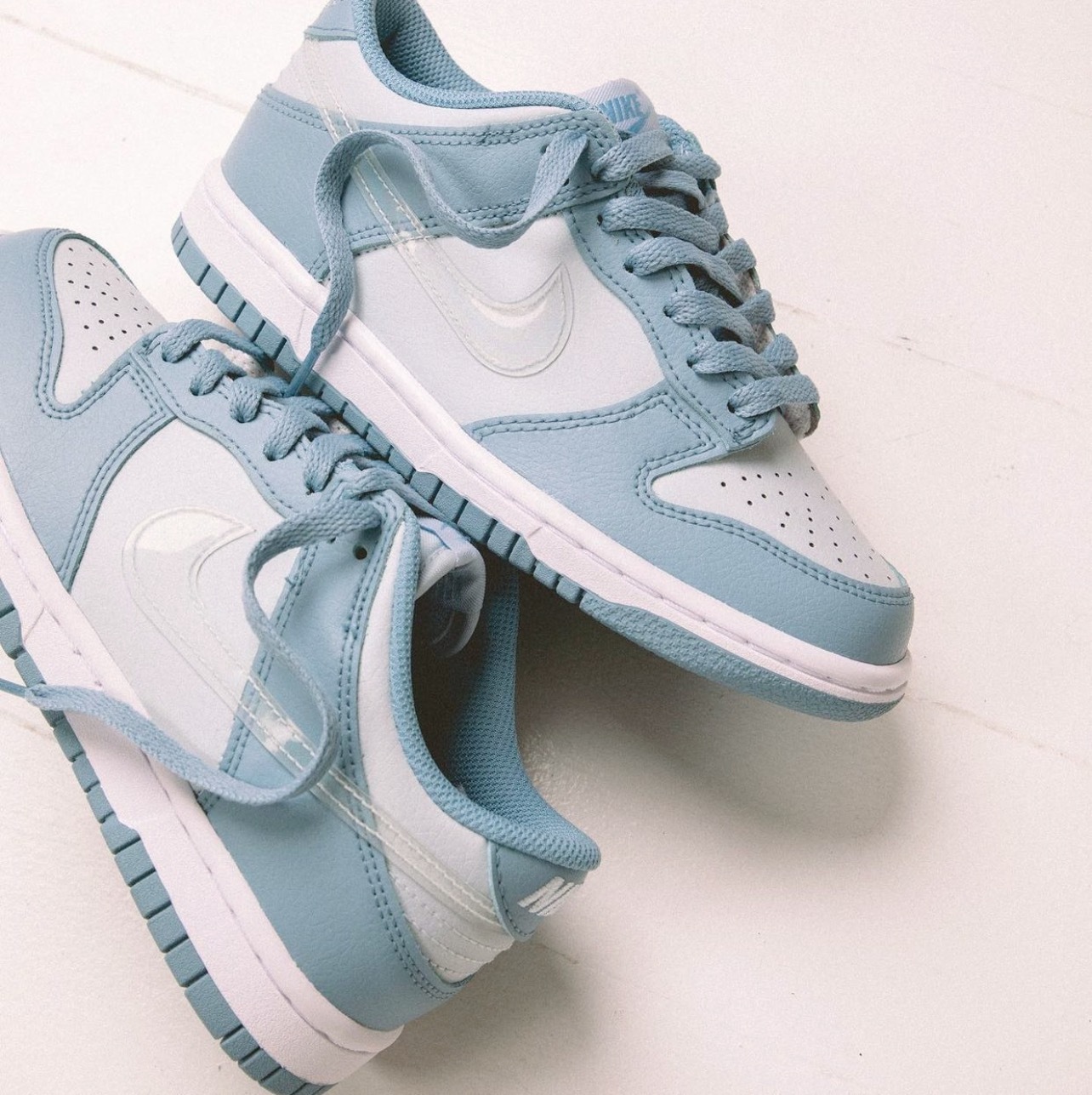 nike dunk clear blue