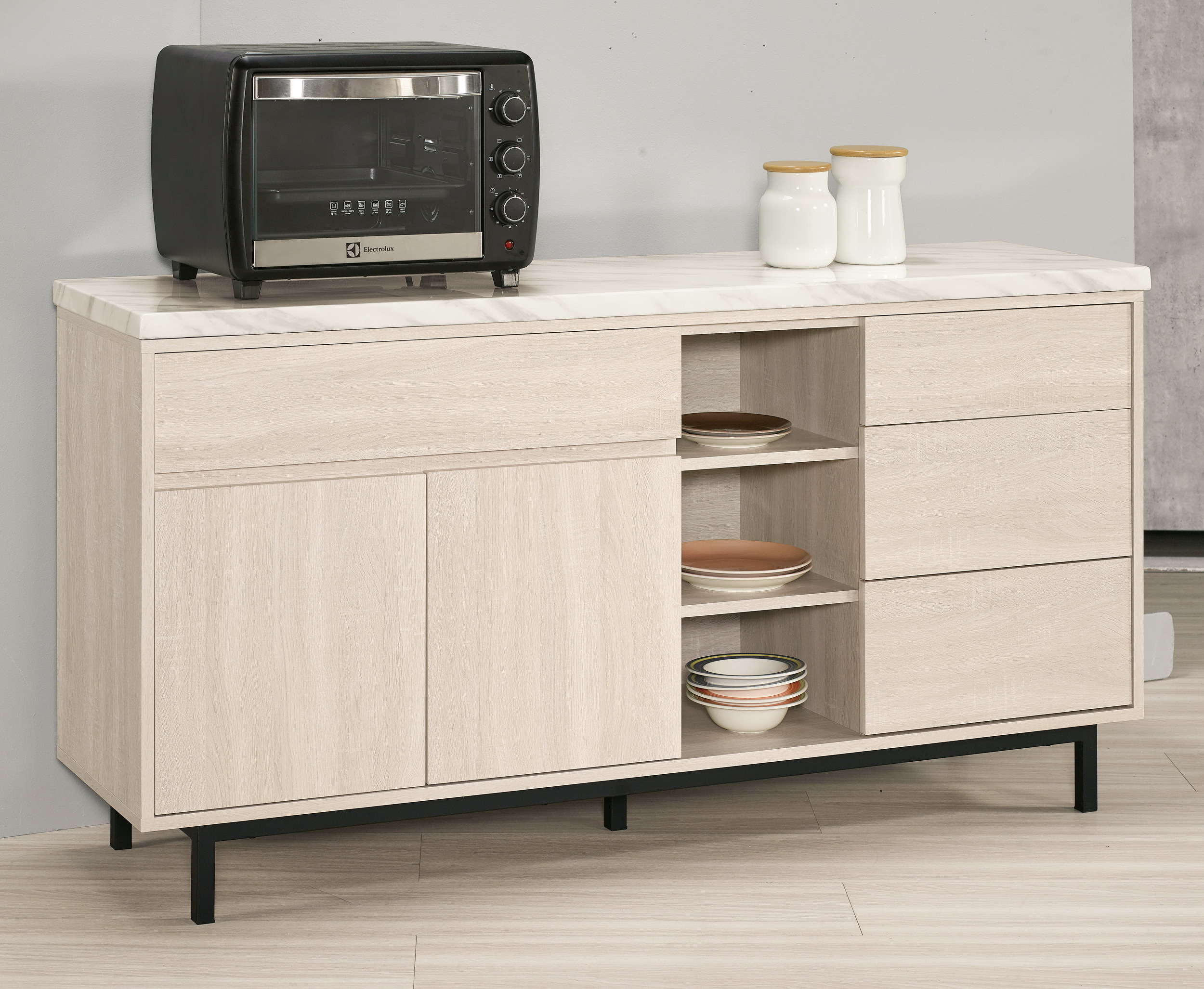 丹妮拉5.2尺石面收納櫃