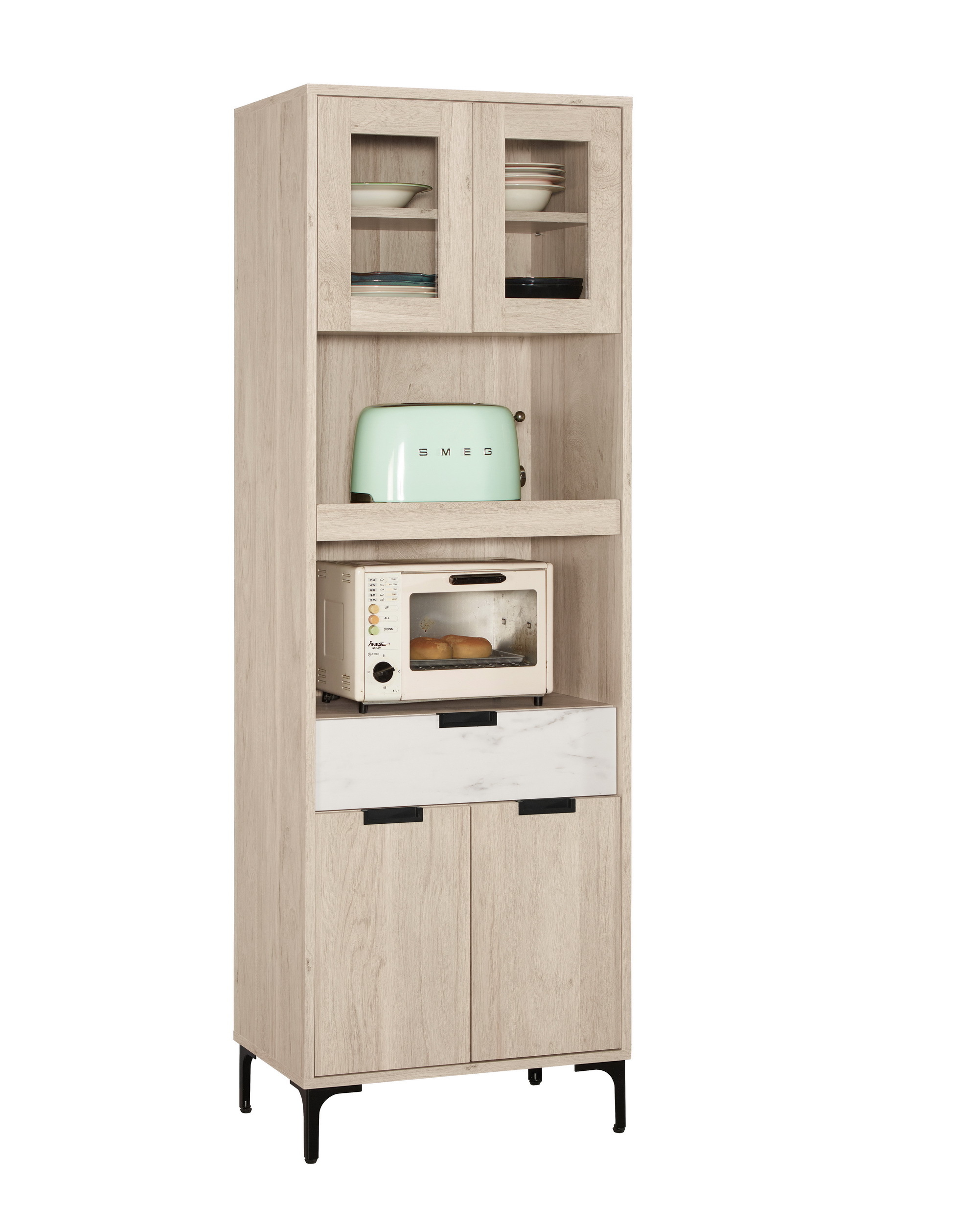 哈莉特6尺高餐櫃