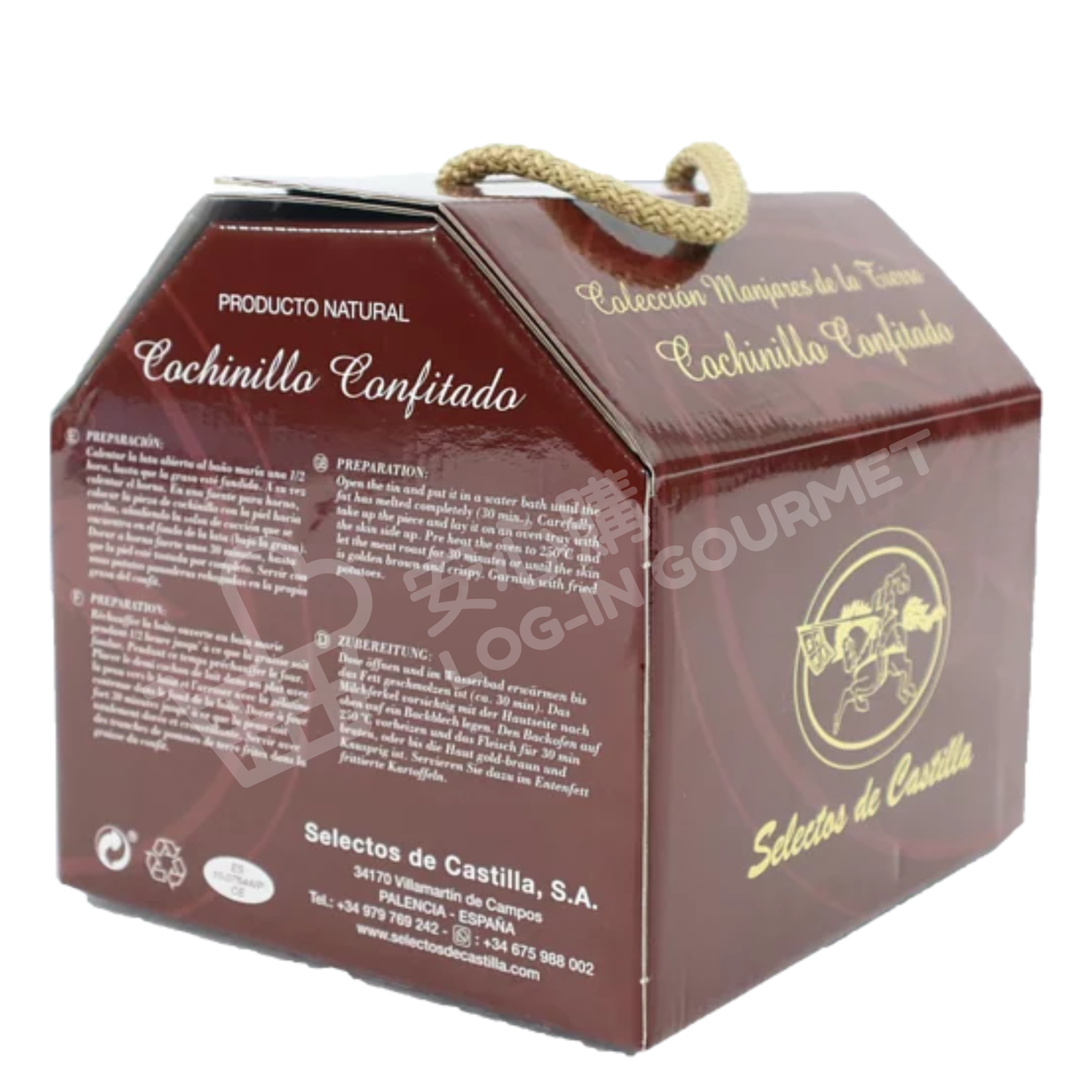 油封乳豬(半隻) 約2500g