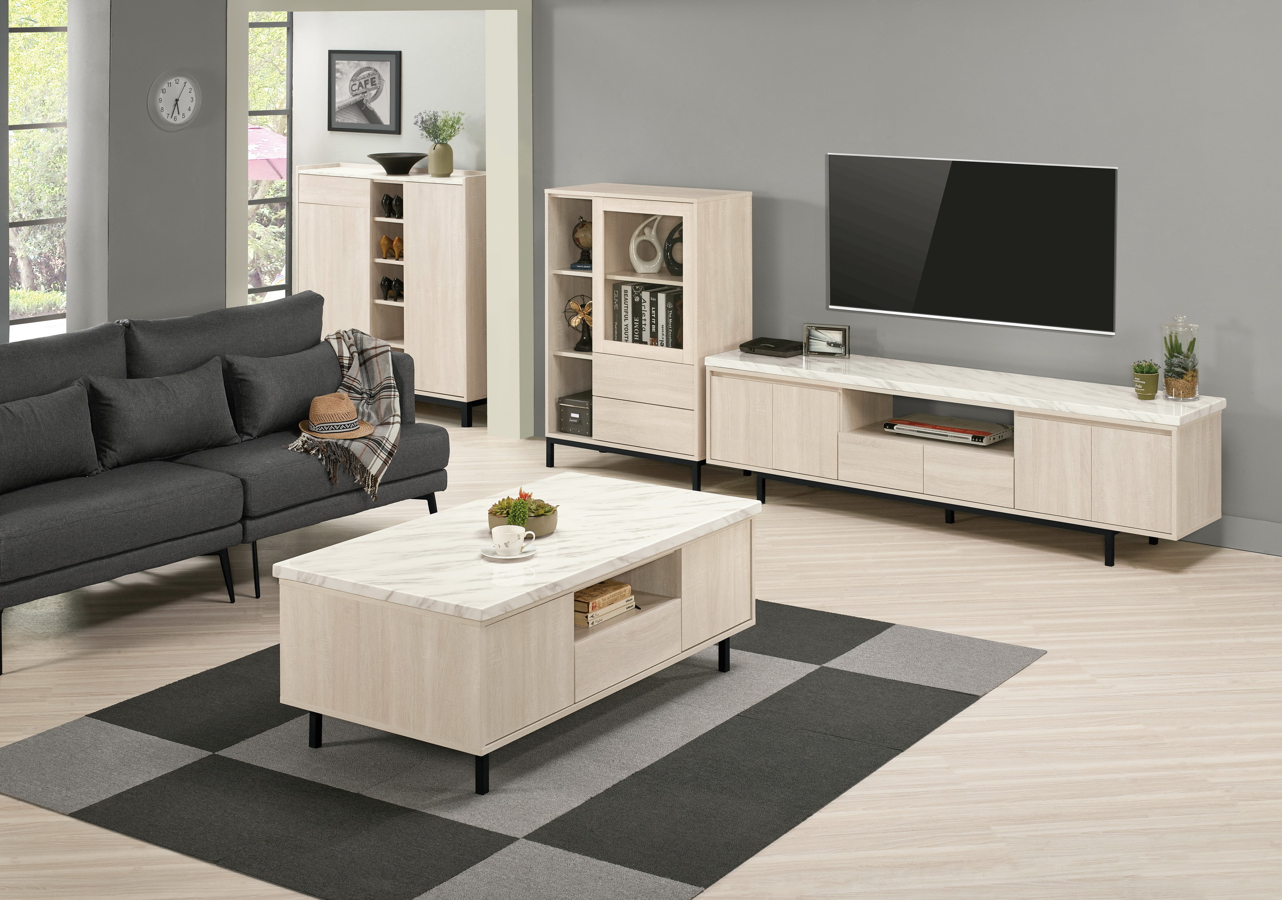 丹妮拉9.3尺原石L櫃