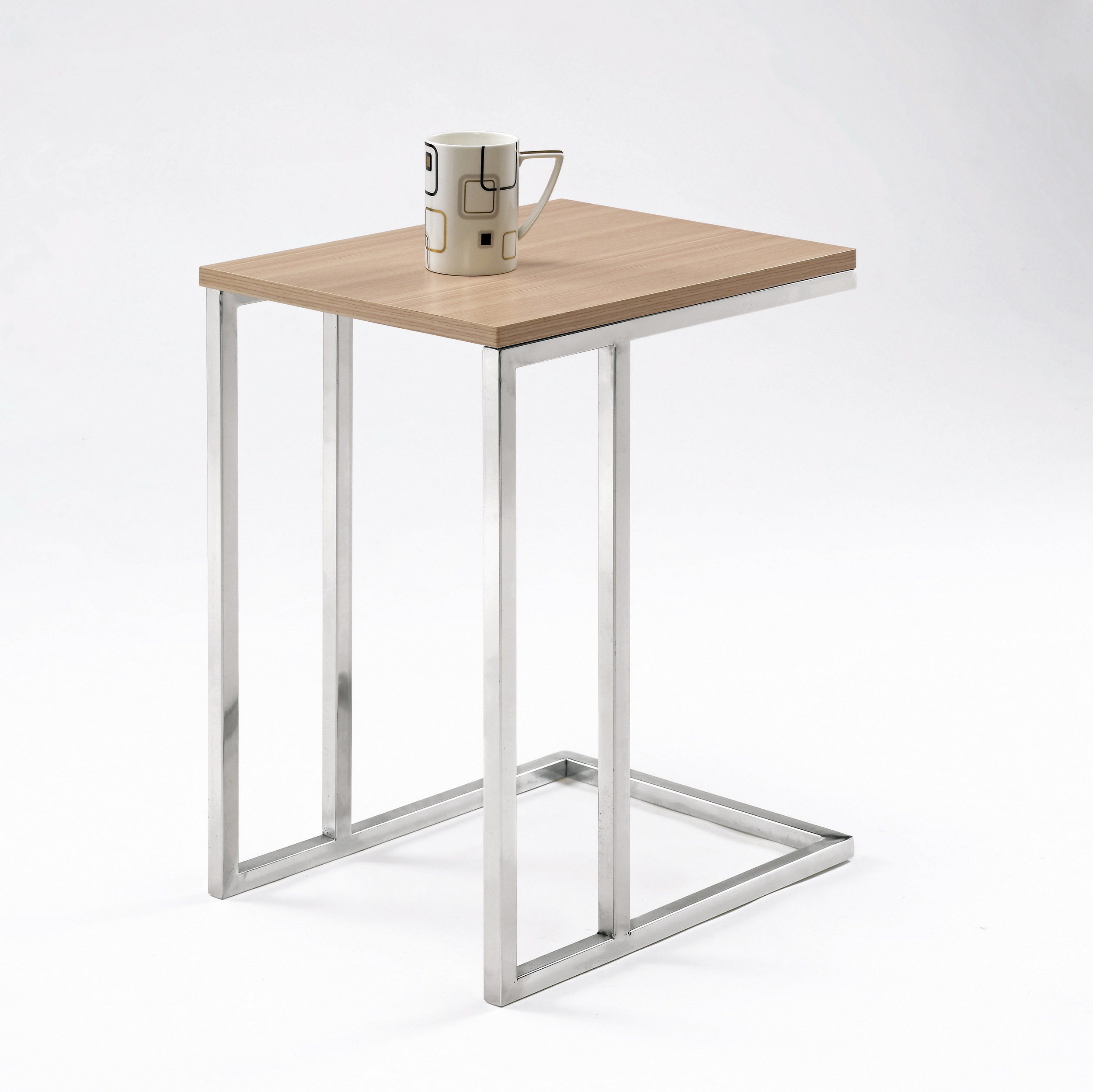 藍斯茶几(白橡)