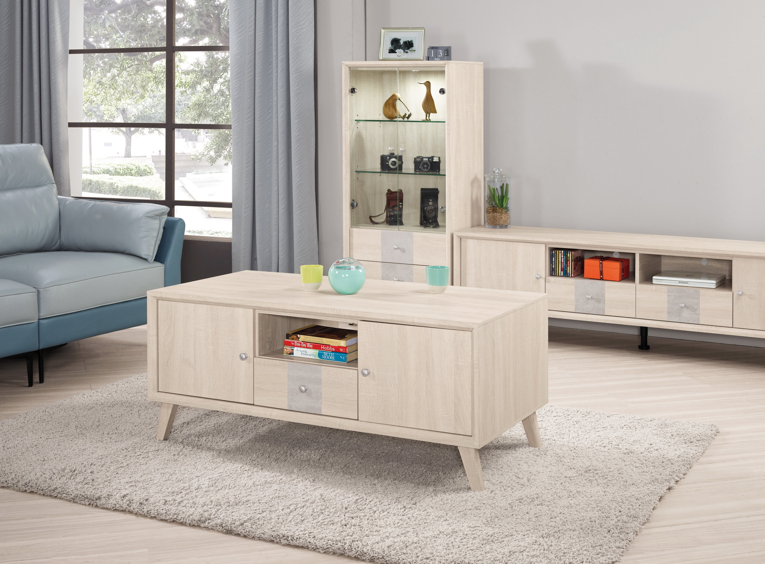 卡蜜拉4尺大茶几