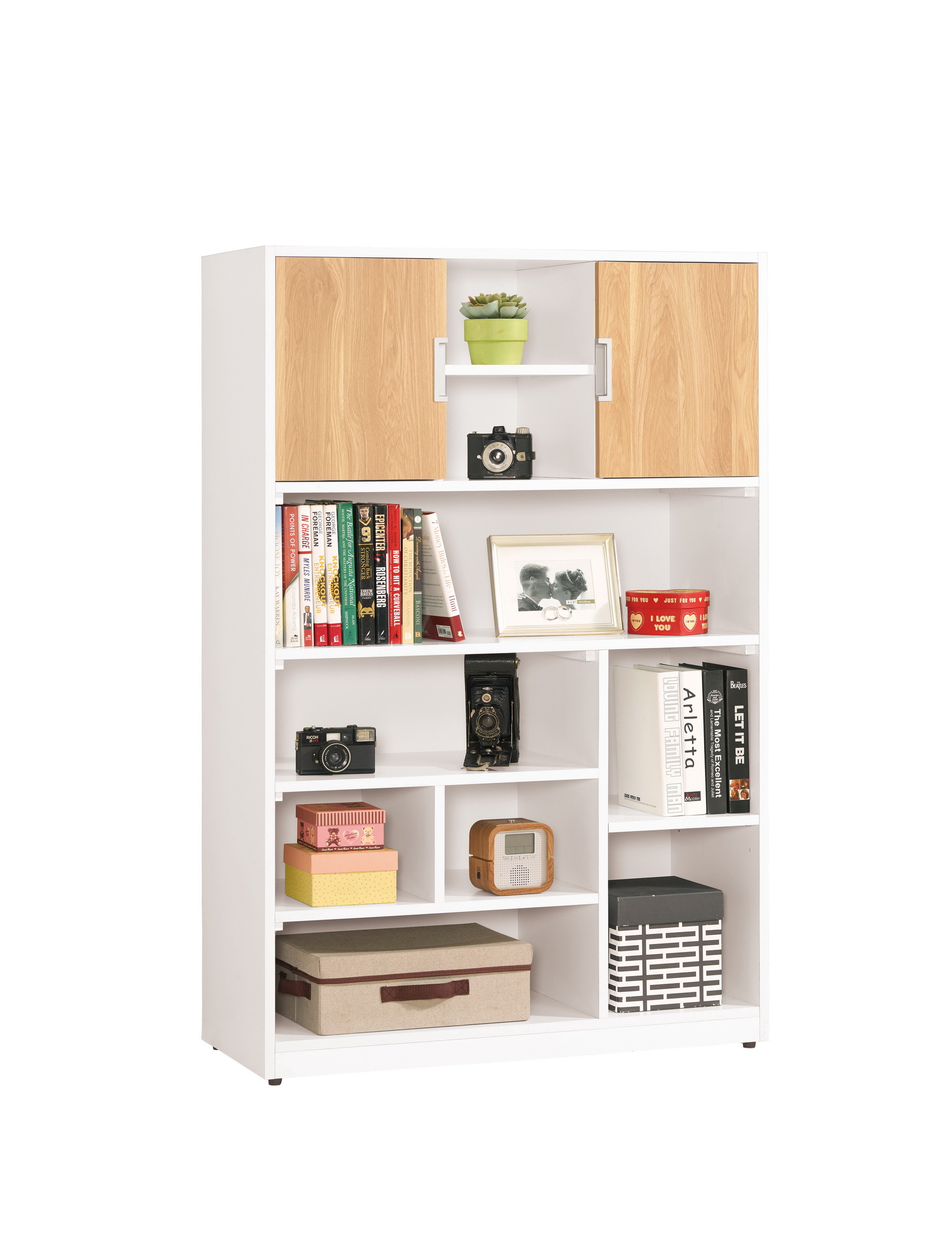 卡爾3尺開放書櫥(右向)