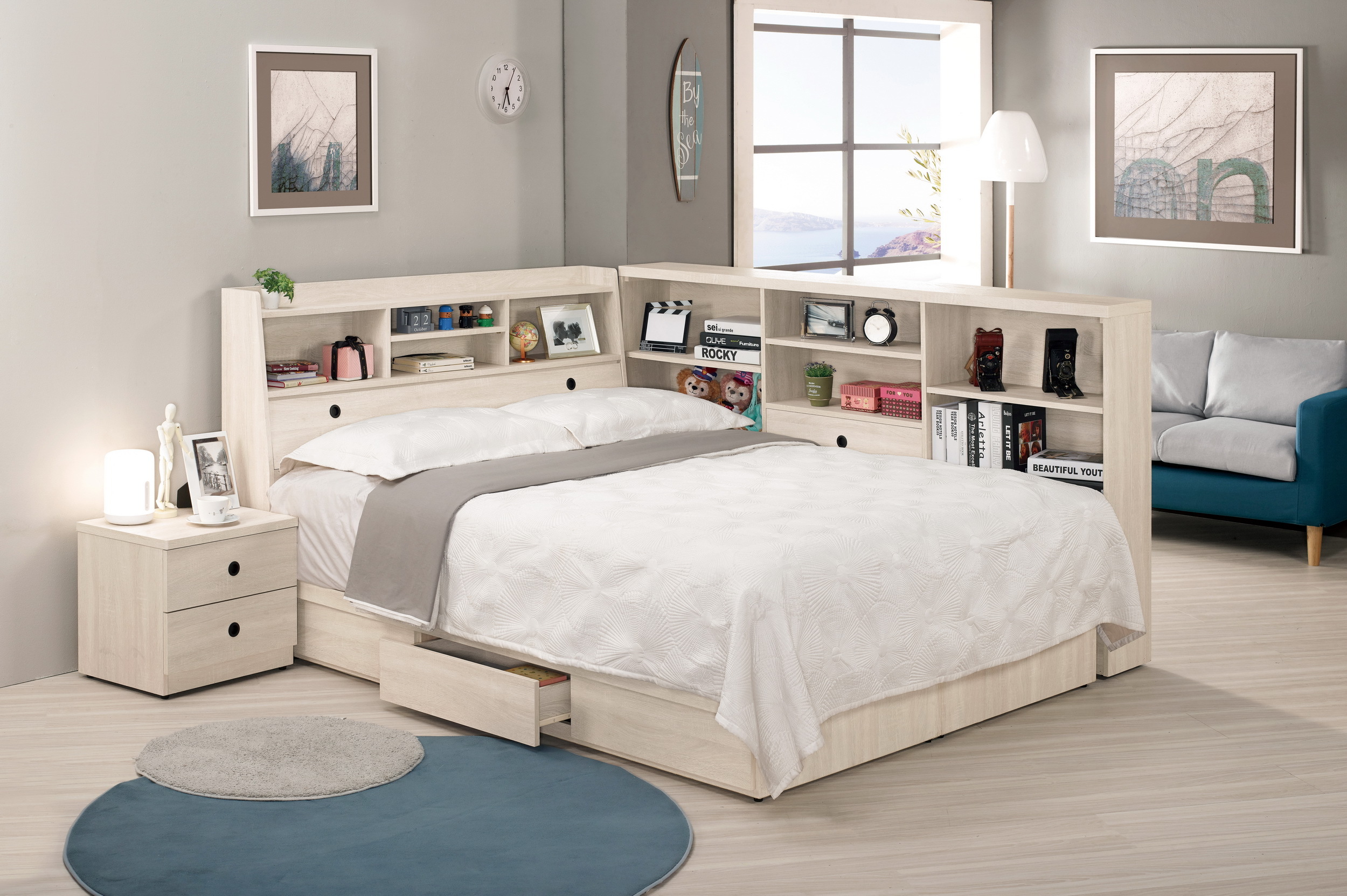 羅傑6.4尺收納櫃