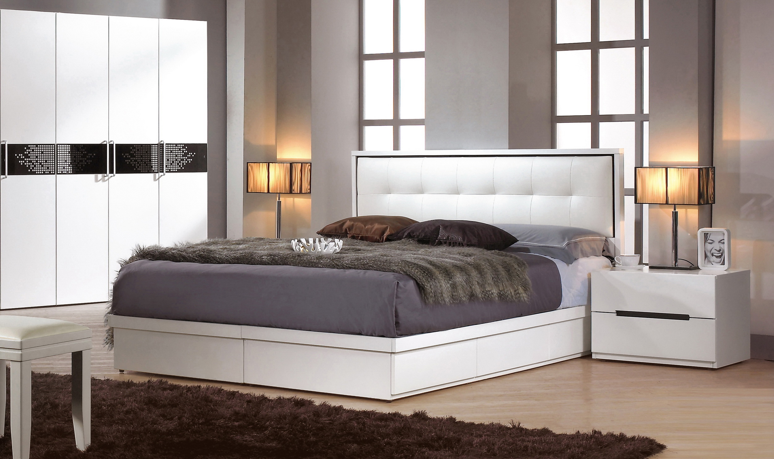 波爾卡6尺抽屜式床底