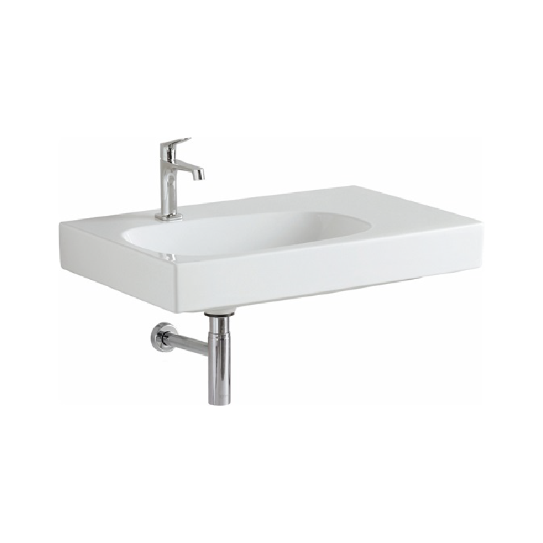 GEBERIT Citterio 75cm面盆-左槽左孔 | 德國原裝進口 | 可壁掛 |