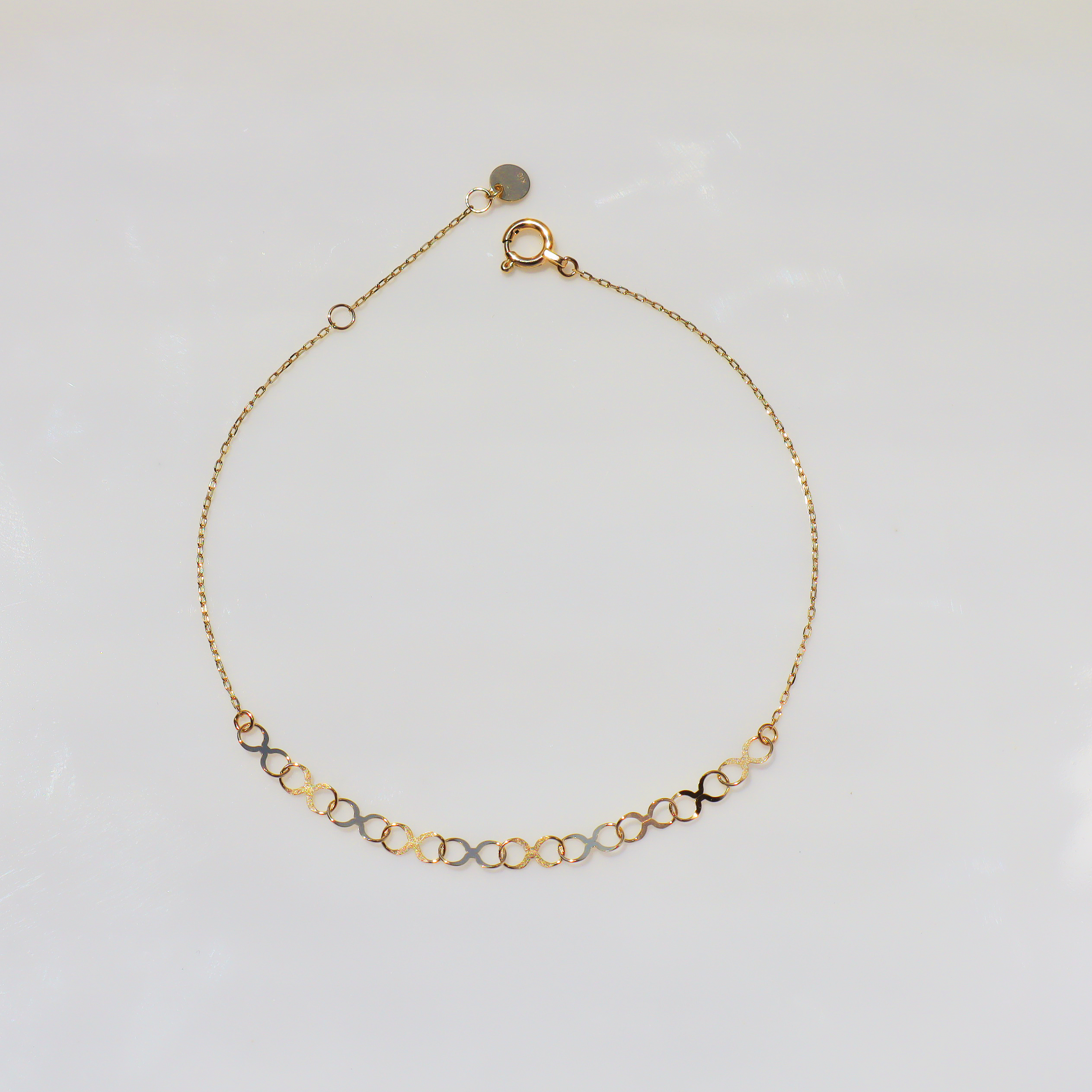 10K/日本設計款系列-輪迴手鍊