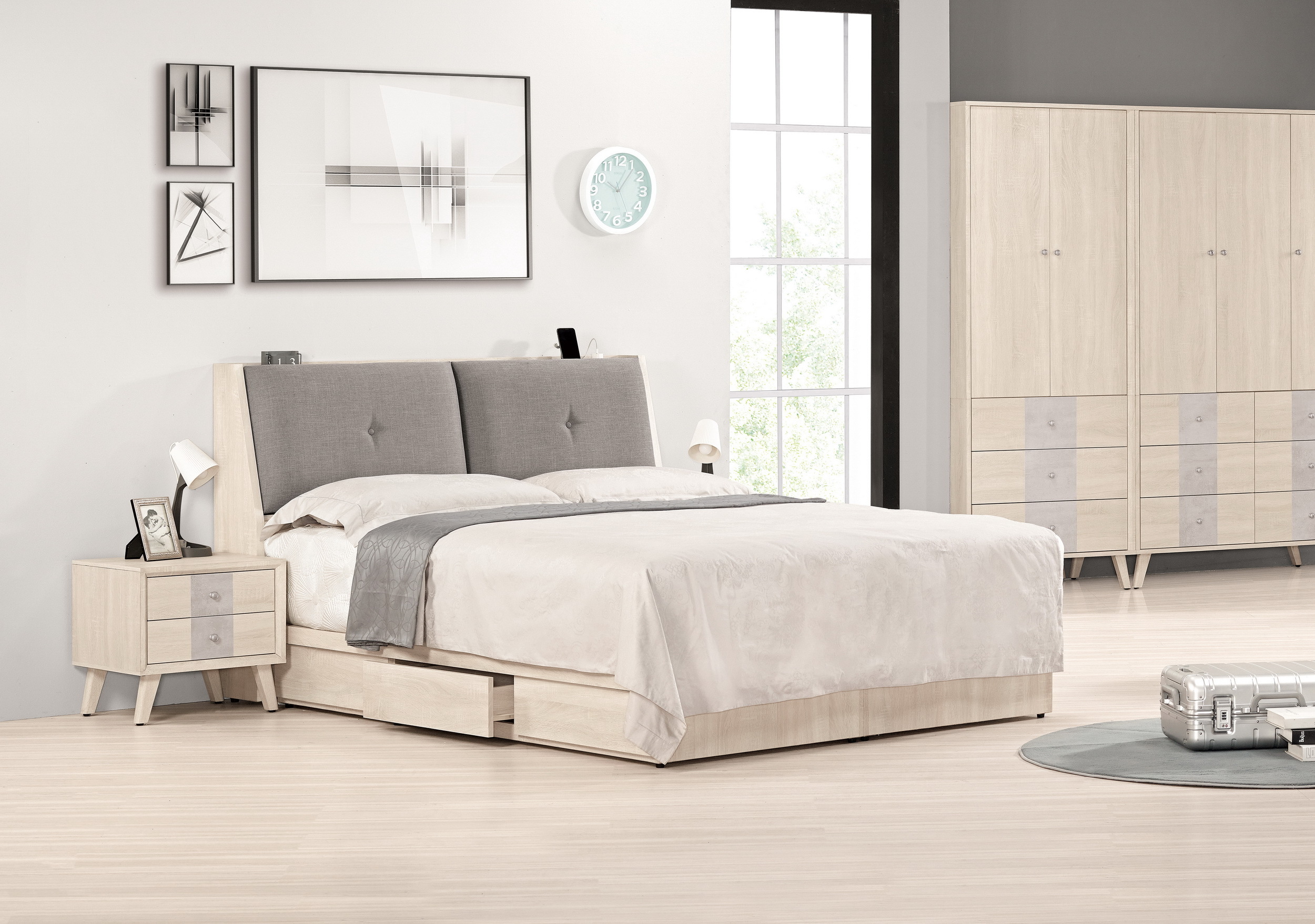 卡蜜拉5尺被櫥頭