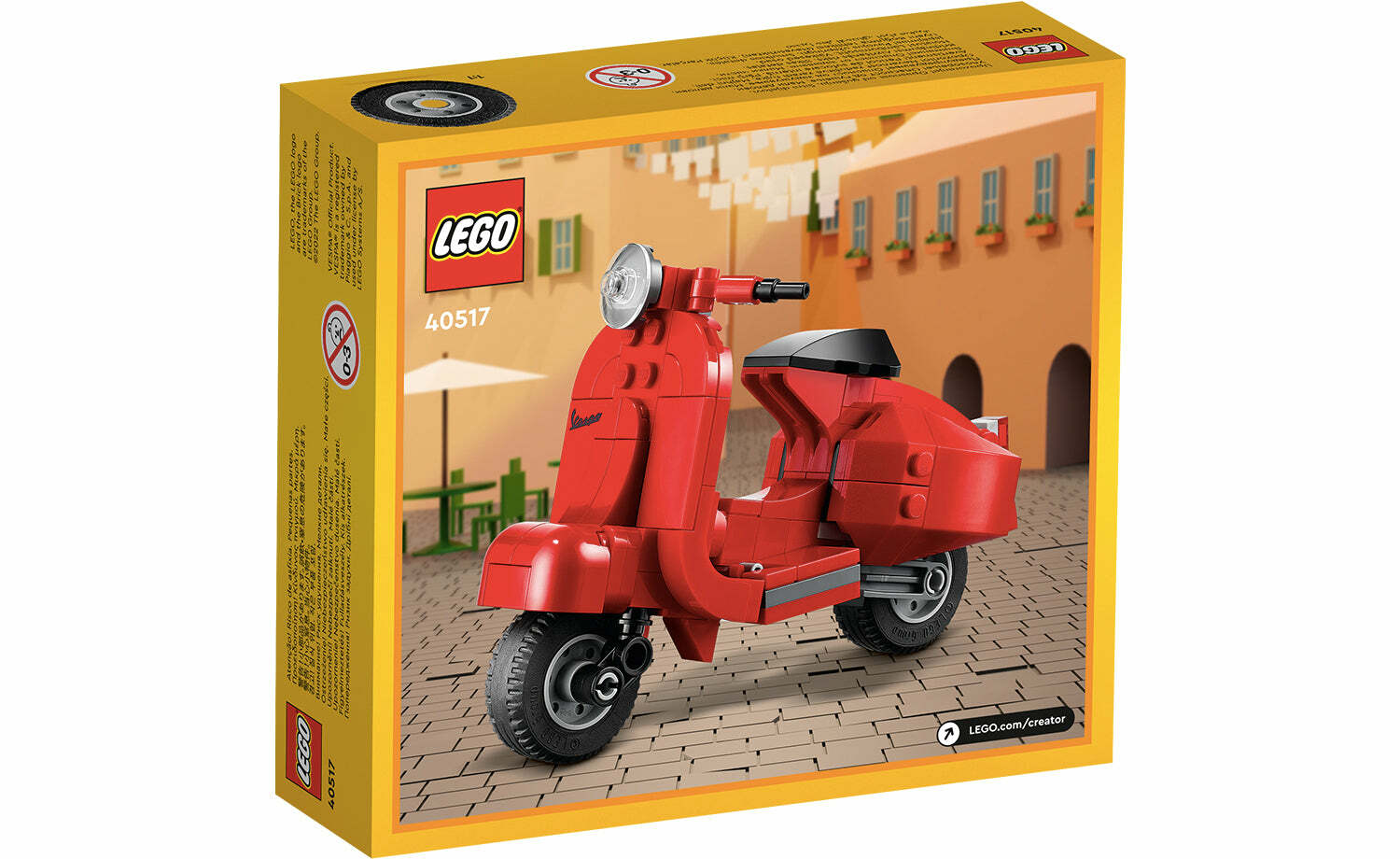 [飛米樂高積木專賣店] LEGO 40517 Creator-迷你Vespa 迷你偉士牌