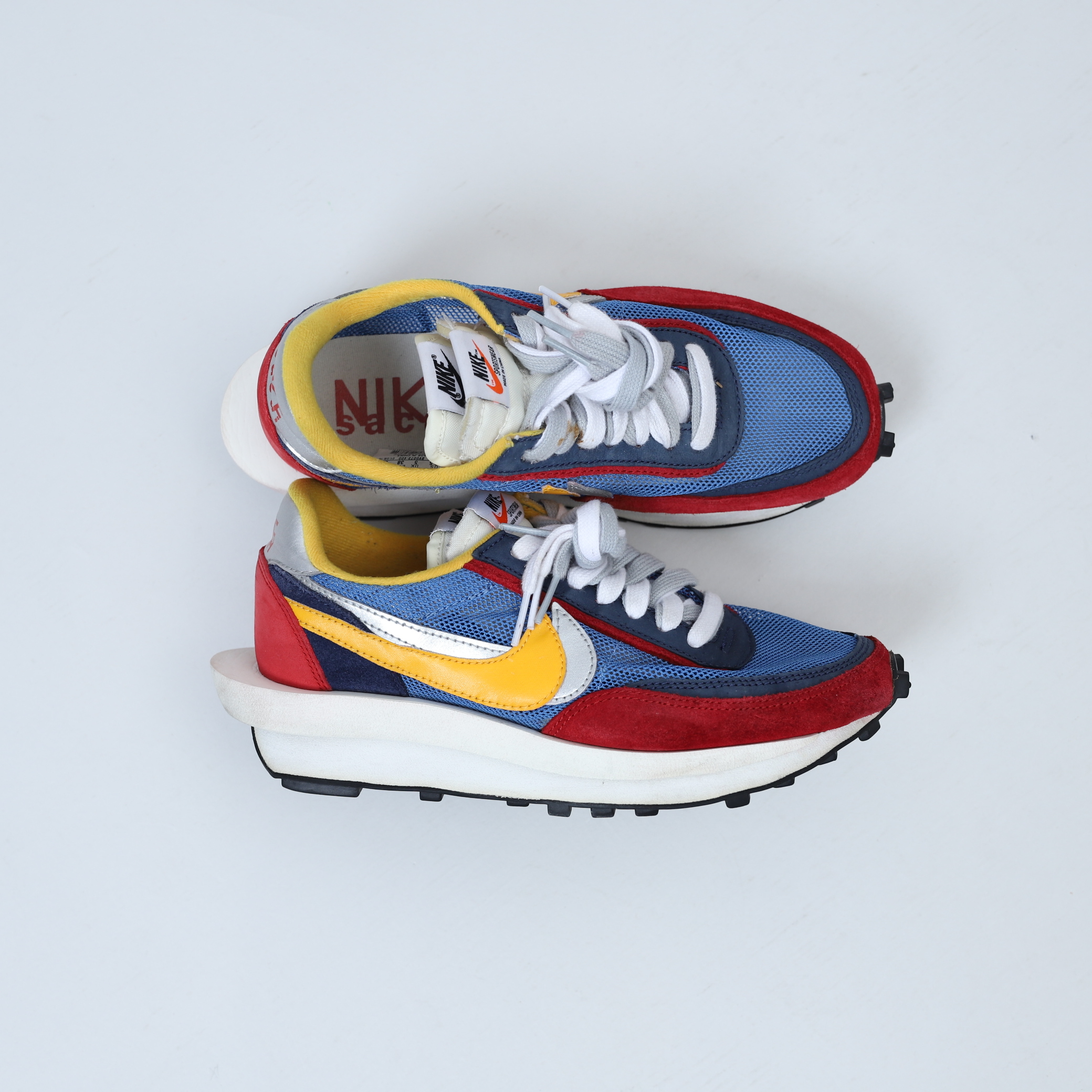 NIKE LD WAFFLE x SACAI 解構雙勾藍紅【BV0073-400】