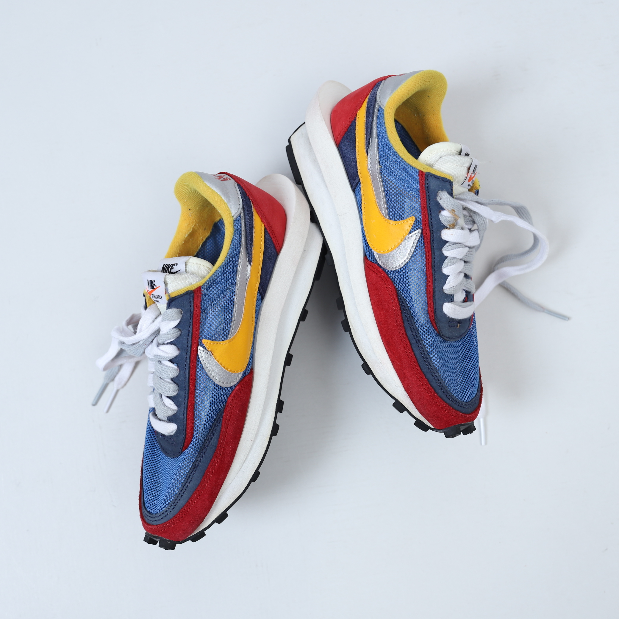 NIKE LD WAFFLE x SACAI 解構雙勾藍紅【BV0073-400】