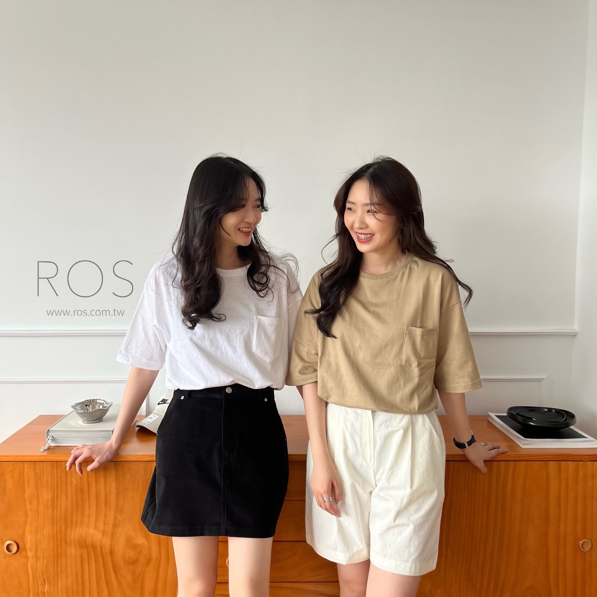 United Athle 寬版落肩口袋短T(6colors)