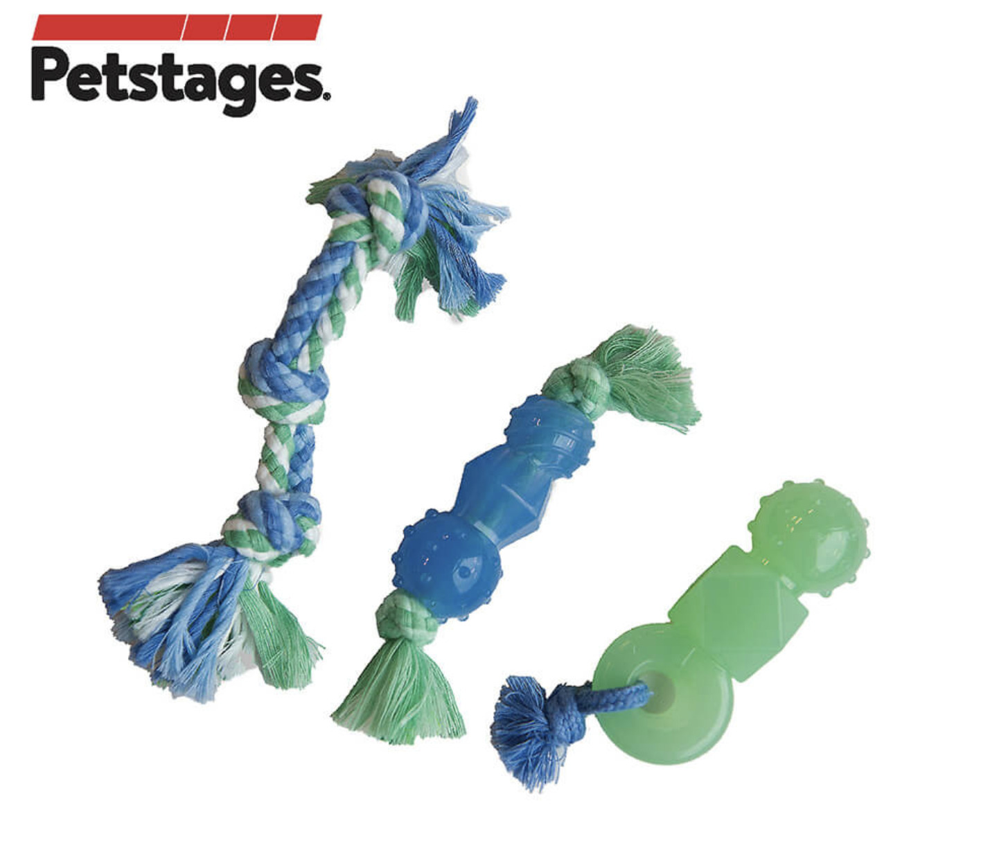 Petstages-歐卡迷你健齒3合1組