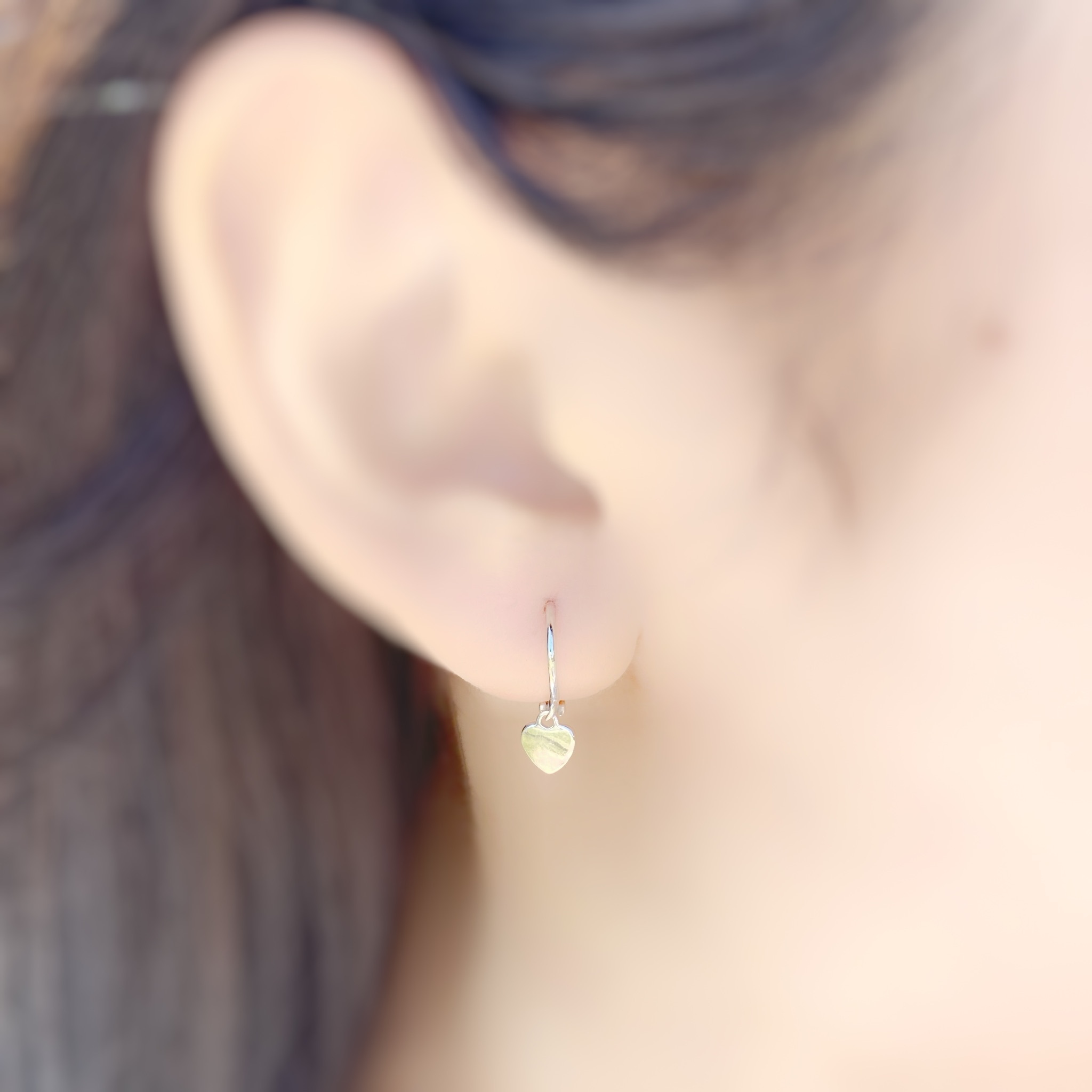 | 925純銀・白金・ 玫瑰金 | 心心巡演耳環 (銀/玫瑰金) | EA0508 |