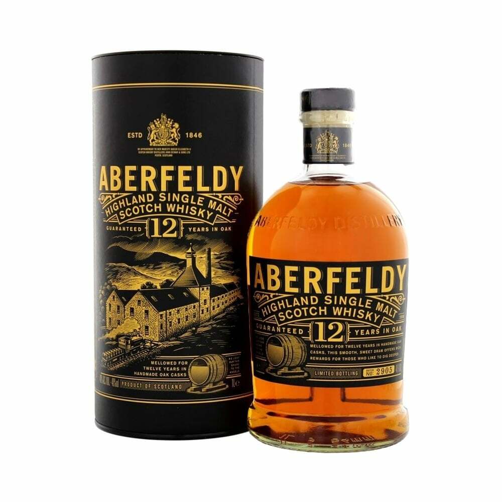 艾柏迪12年單一純麥威士忌 Aberfeldy 12 Years Single Malt Whisky