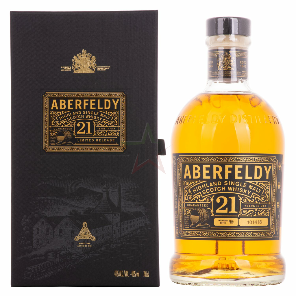 艾柏迪21年單一純麥威士忌 Aberfeldy 21 Years Single Malt Whisky