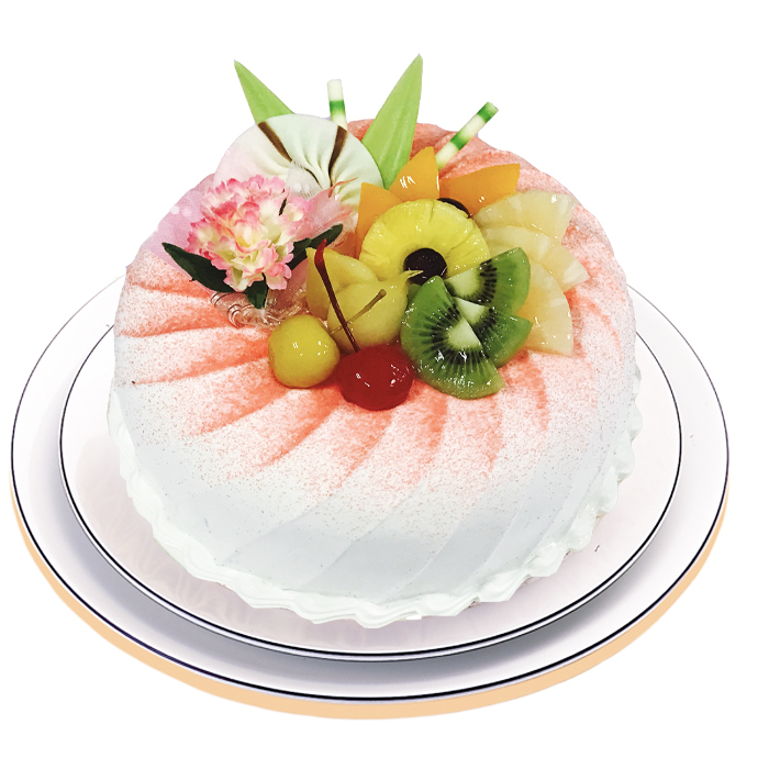 粉紅鮮奶油蛋糕