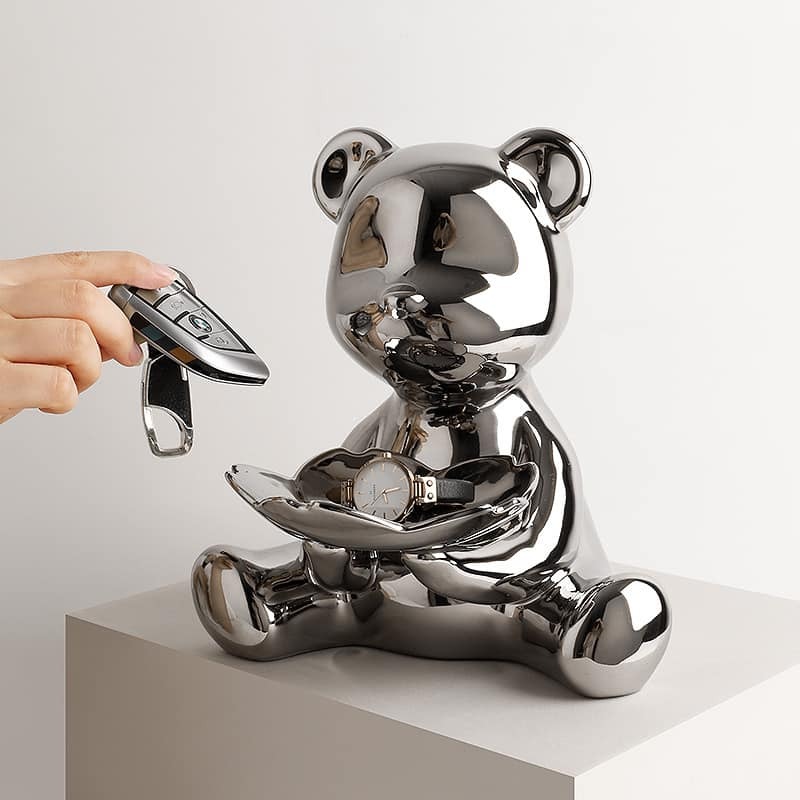 小熊陶瓷收納盤