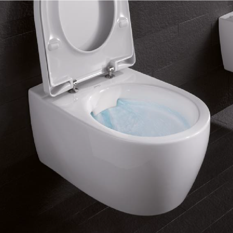 GEBERIT iCon 掛牆馬桶-Rimfree | 德國原裝進口 | 懸吊式 | 扇行沖水技術
