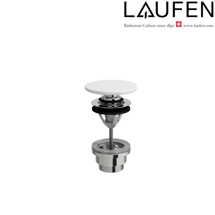 Laufen 8.9819.2.000.000.1 Click Clark Waste with Ceramic Cover