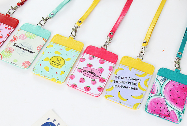 現貨區 水果布丁學生八達通卡套 3168