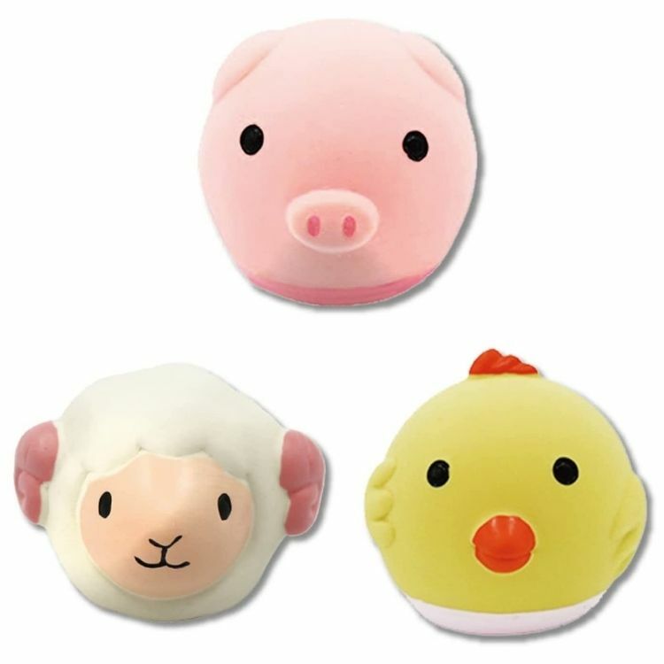 PLATZ-可愛動物啾啾乳膠玩具