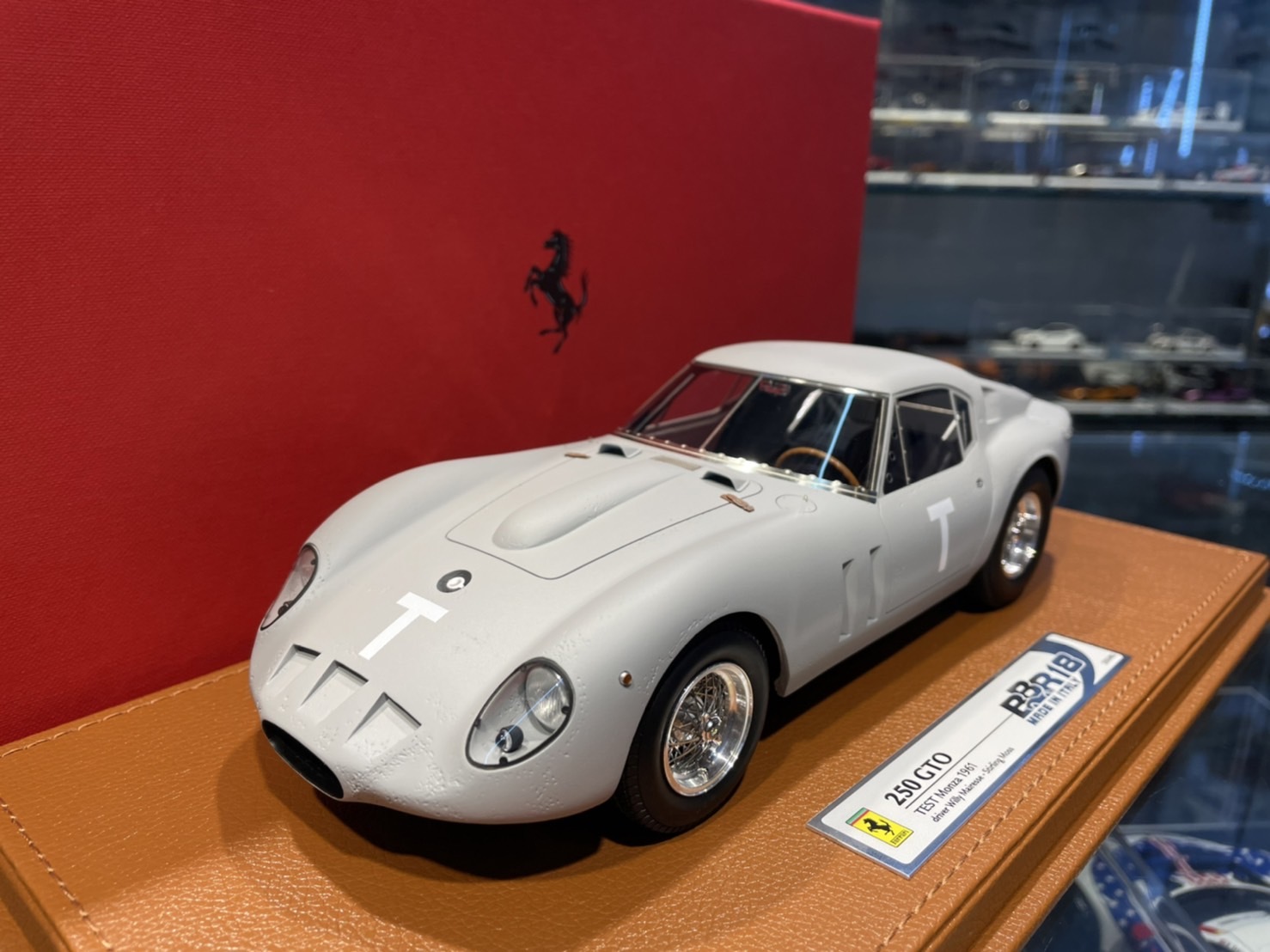 BBR BBR1855 Ferrari 250 GTO TEST Monza 1961 1/18