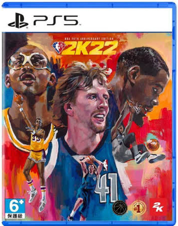 PS5 NBA 2K22 75週年紀念中文版