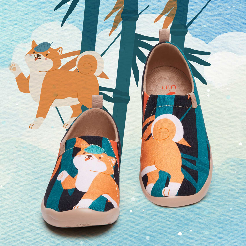 【 Uin 】西班牙原創設計 | 竹間秋田 女鞋 彩繪鞋 休閒鞋 懶人鞋